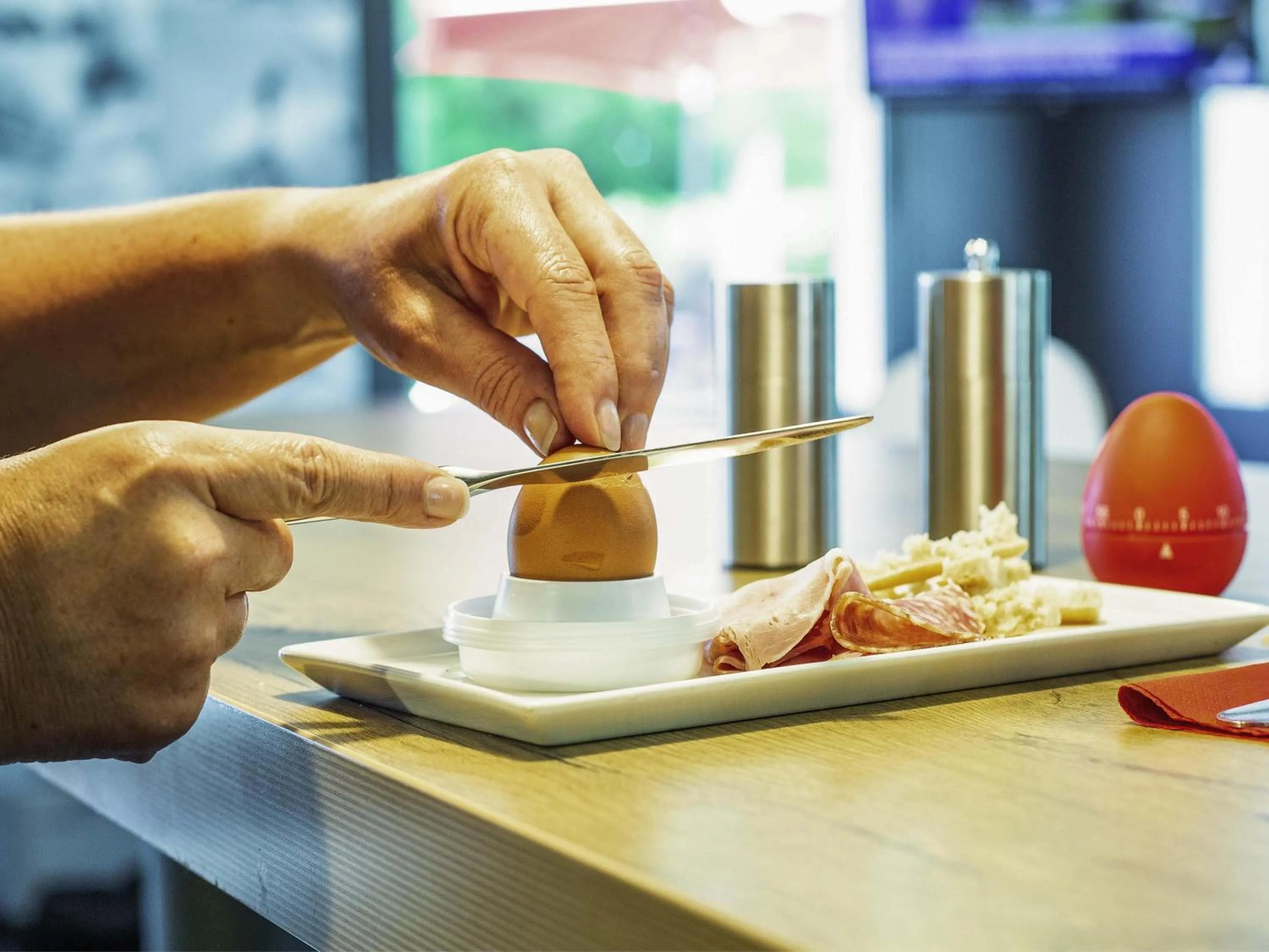 Breakfast in ibis Mulhouse Ile Napoleon