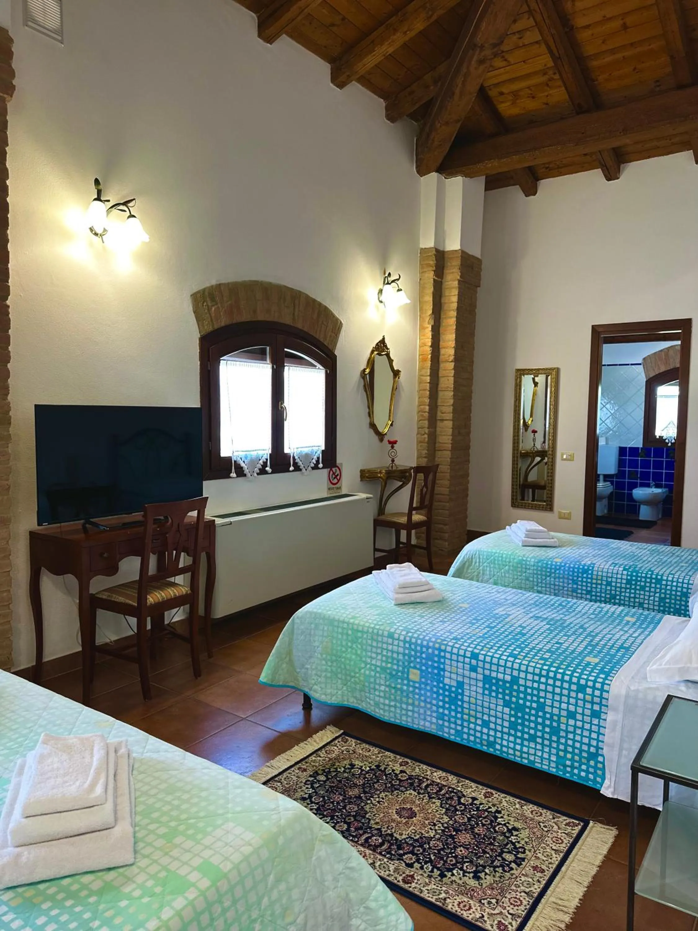 Bed in Agriturismo Sabidor