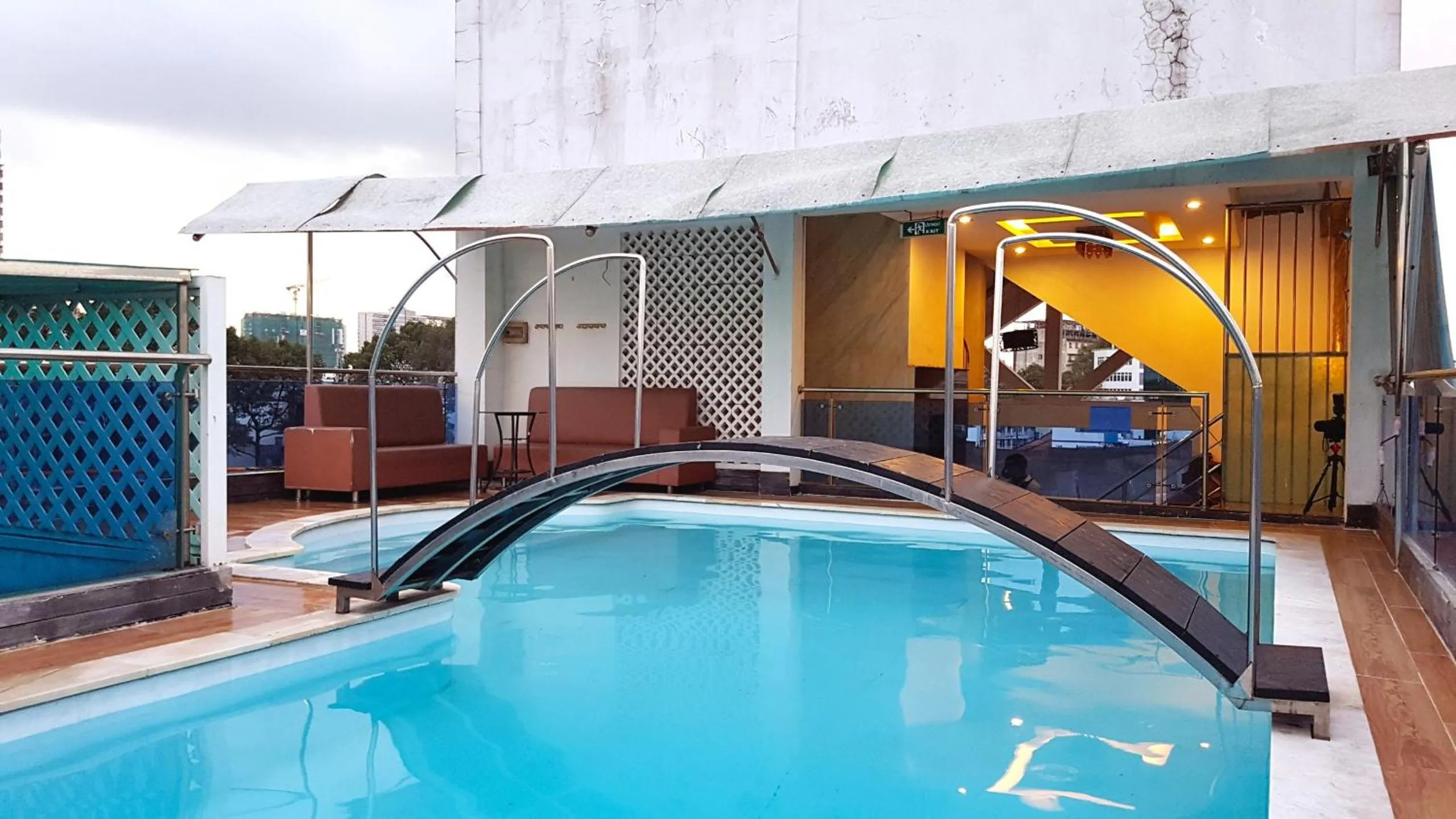 Swimming pool in My Friends Hotel