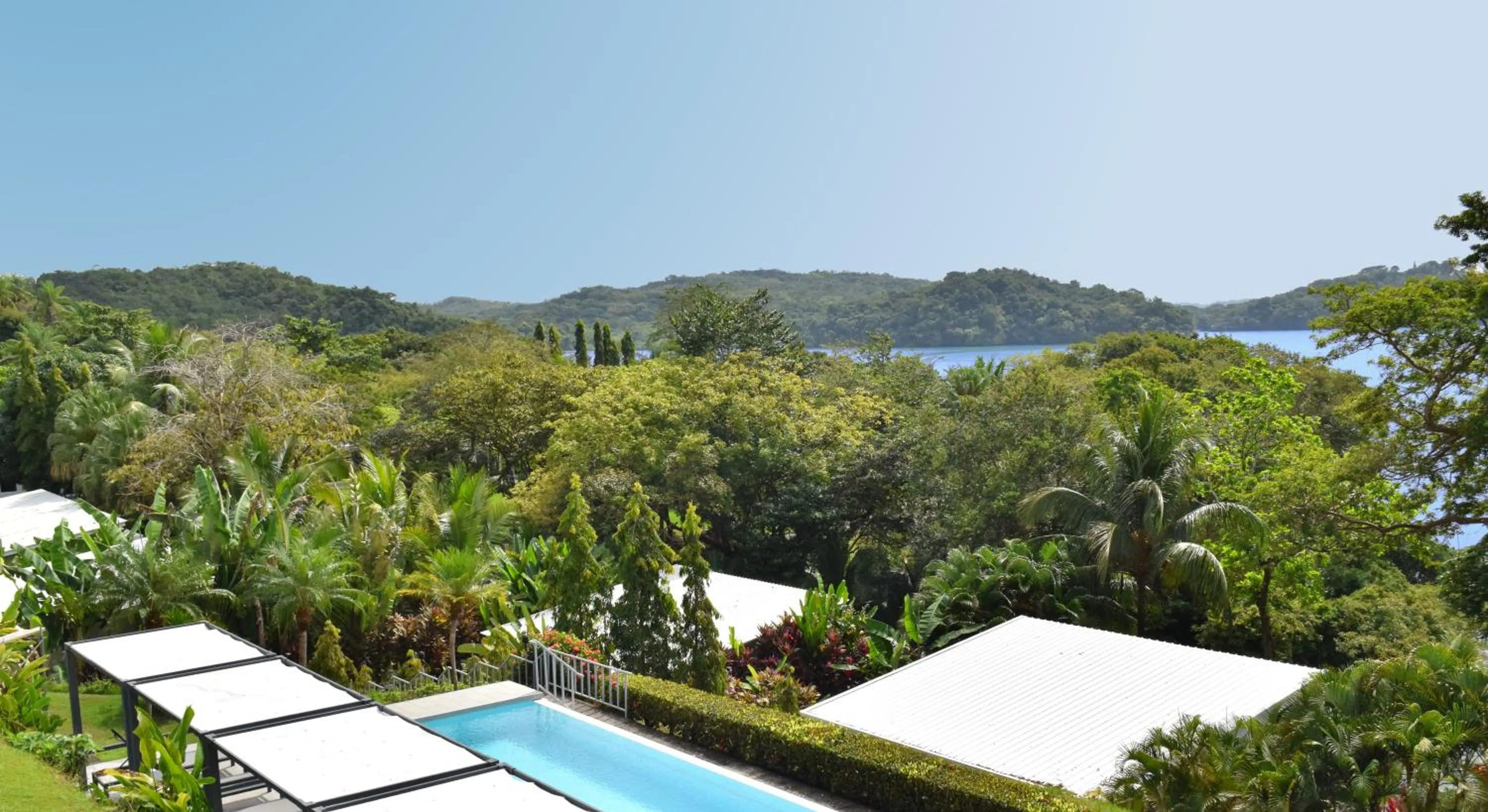 Garden view in Bocas del Mar
