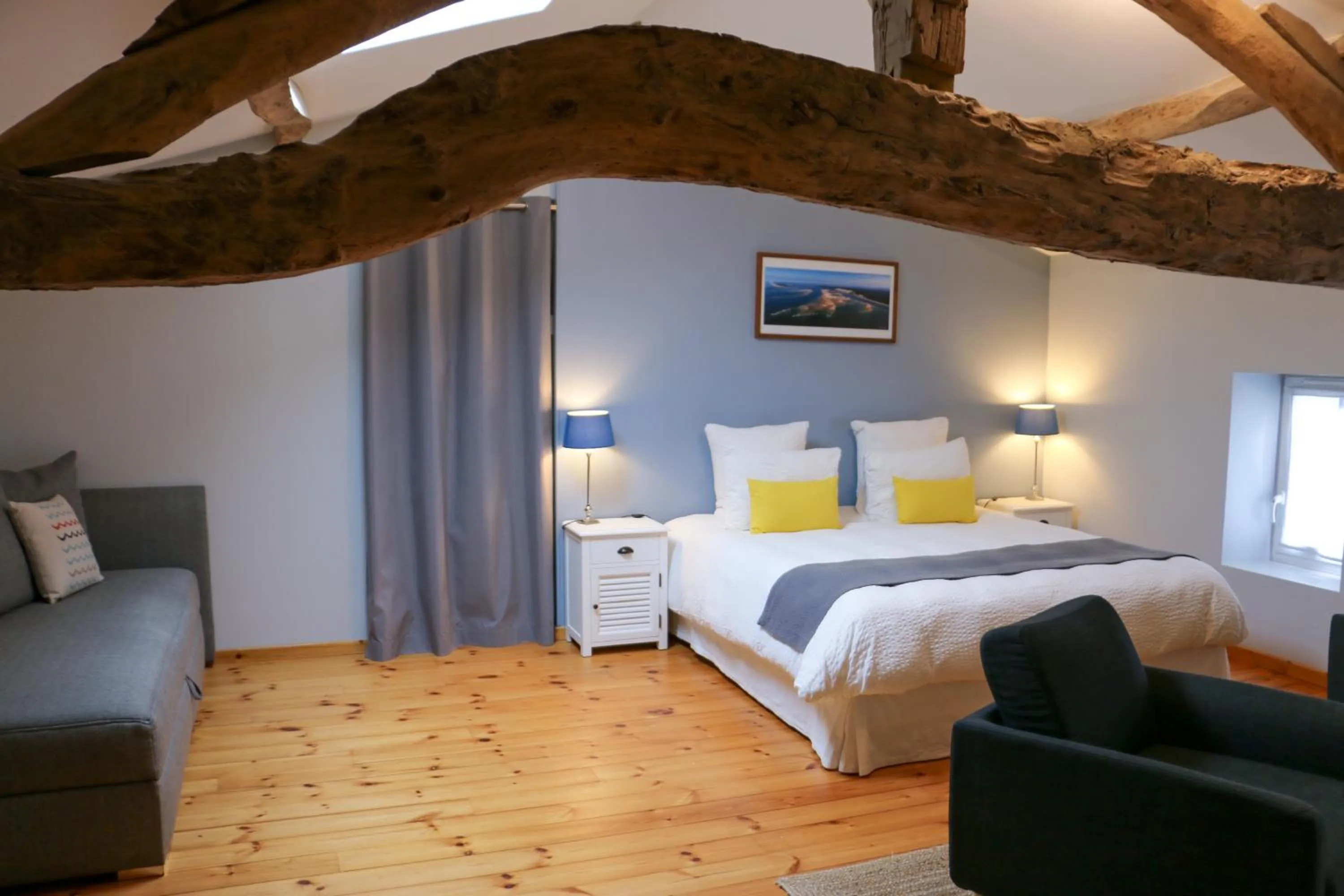 Bedroom, Bed in La Vigneraie de Laura