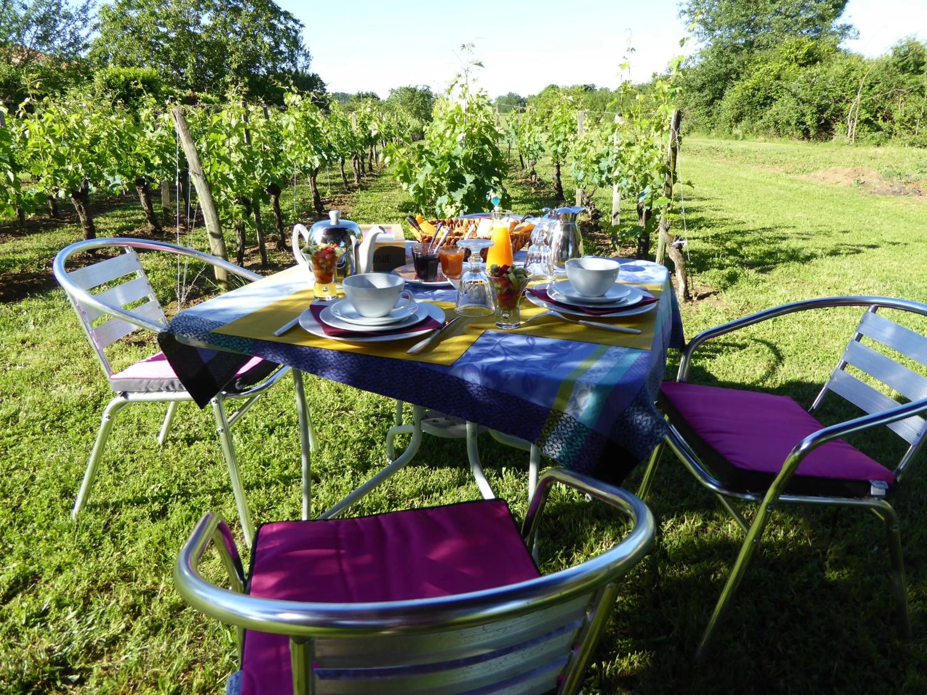 Breakfast in La Vigneraie de Laura