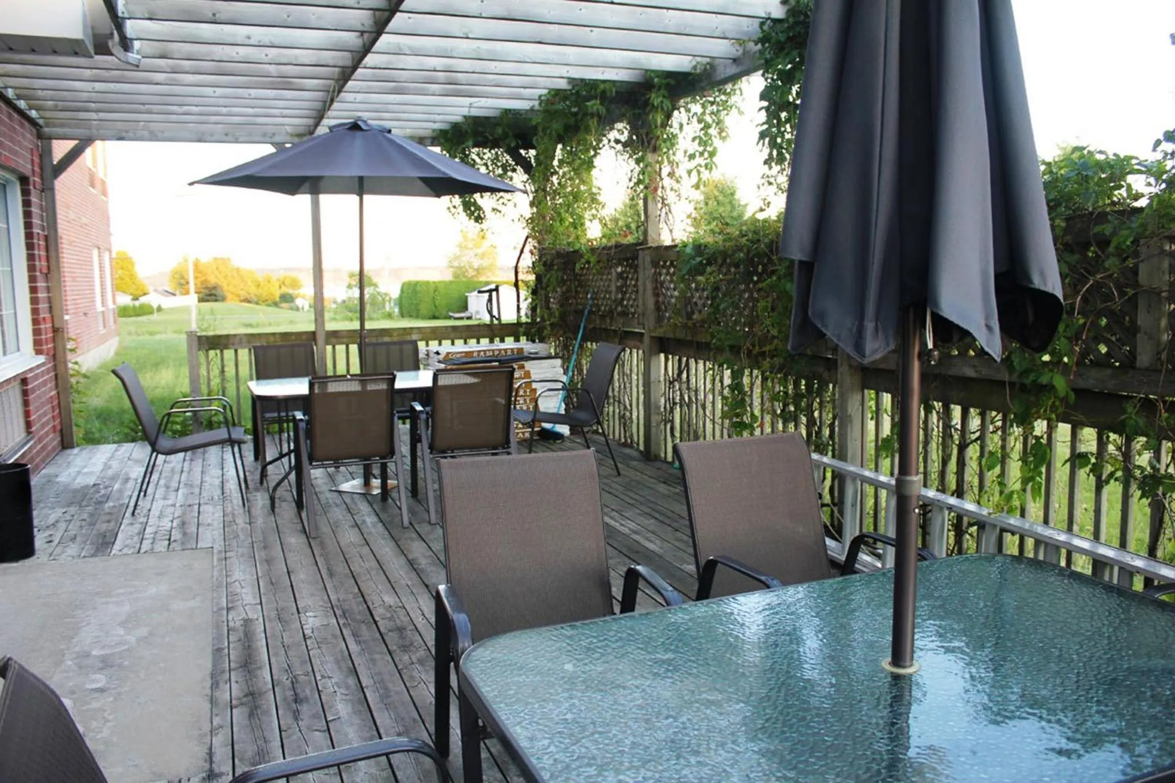 Balcony/Terrace in Hôtel Le Portneuvois