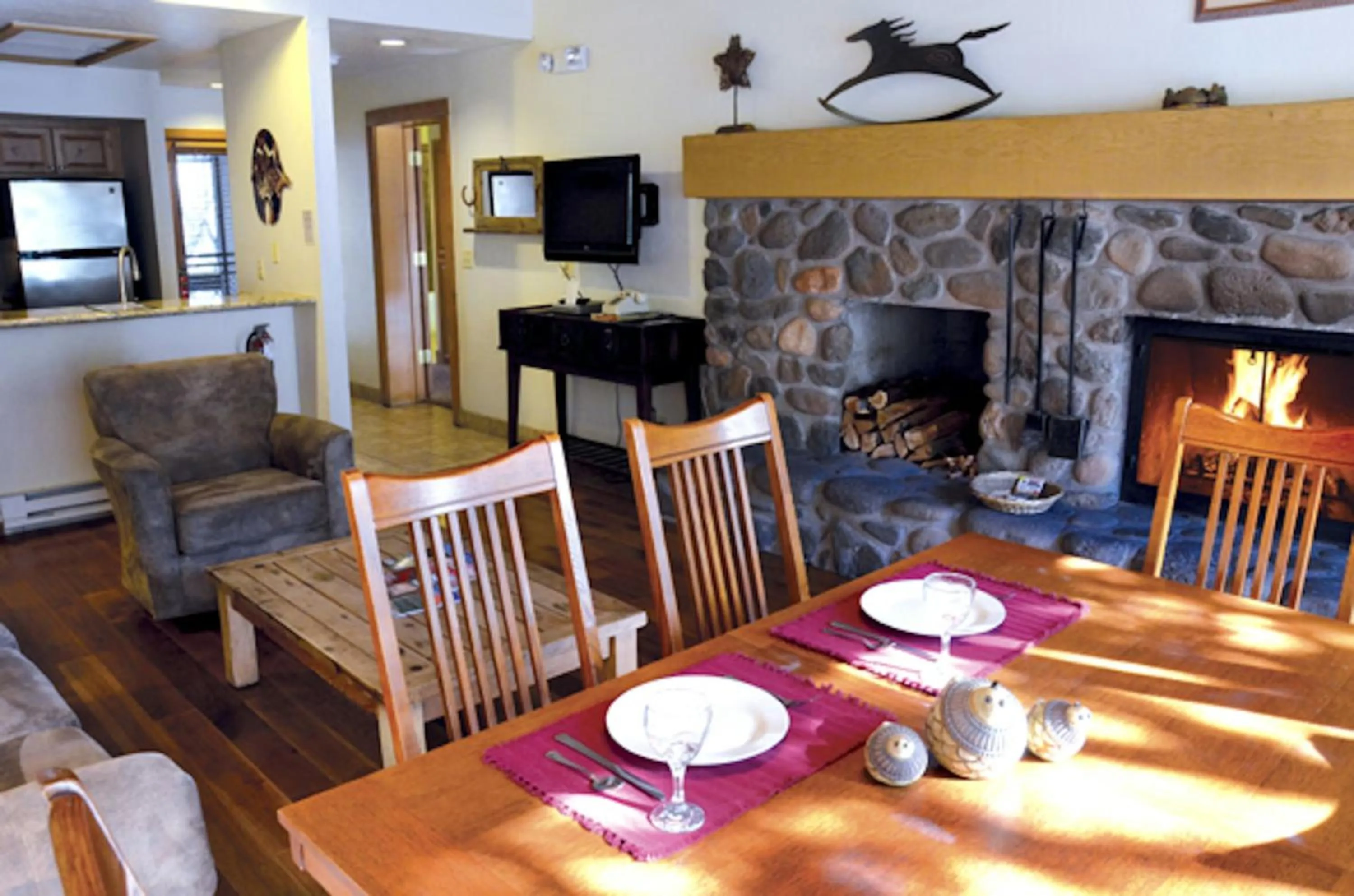 Bed in Junipine Resort