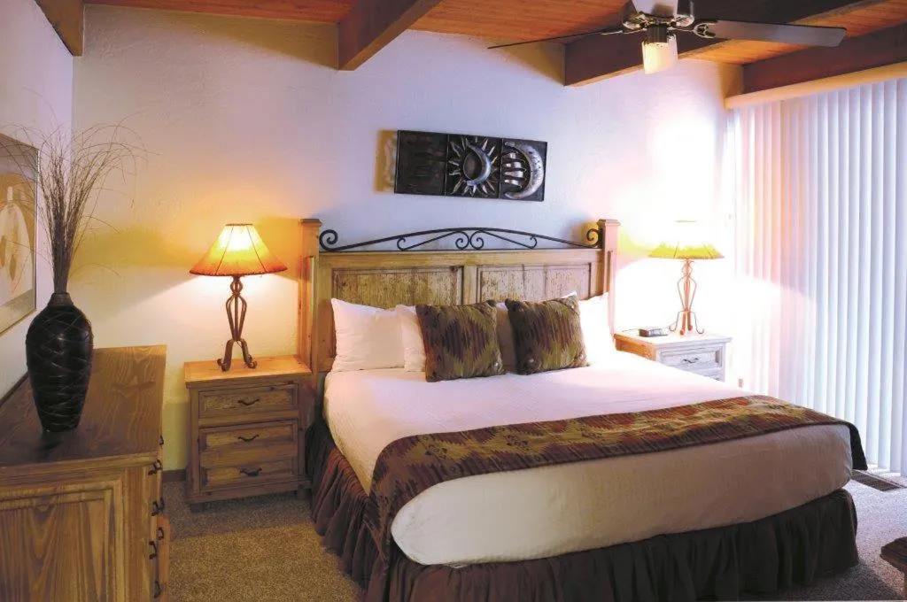 Bed in Junipine Resort
