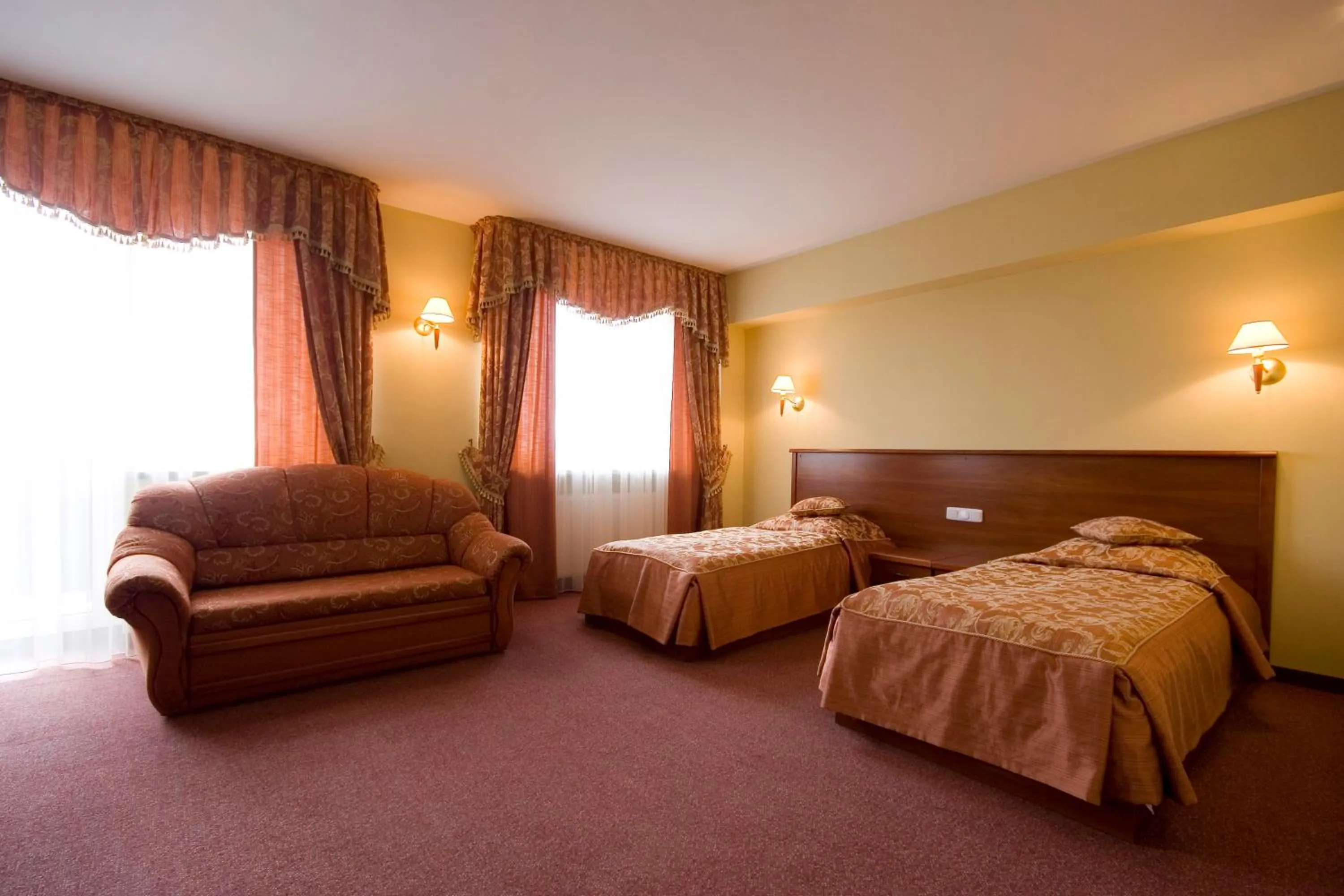 Bed in Hotel Przedwiośnie