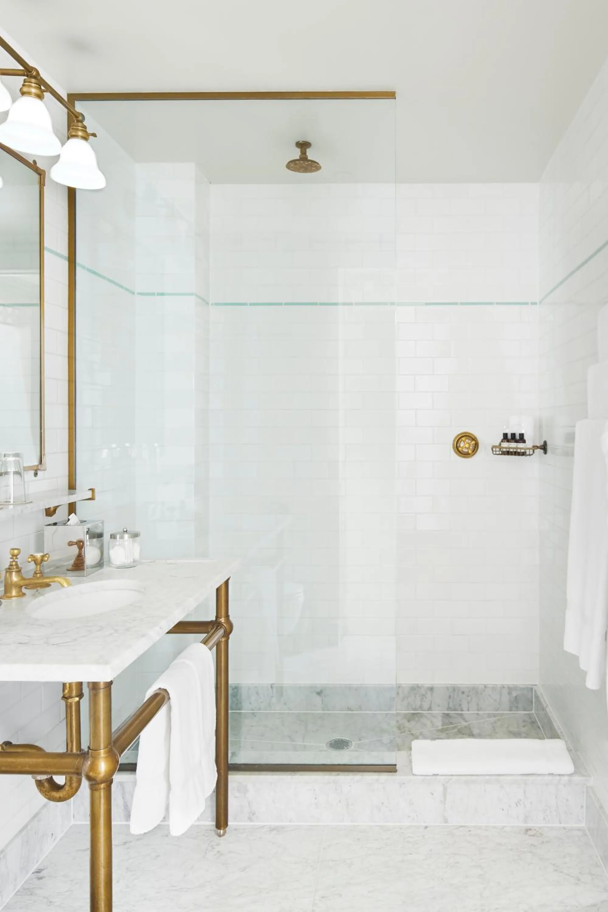 Bathroom in The Bowery Hotel