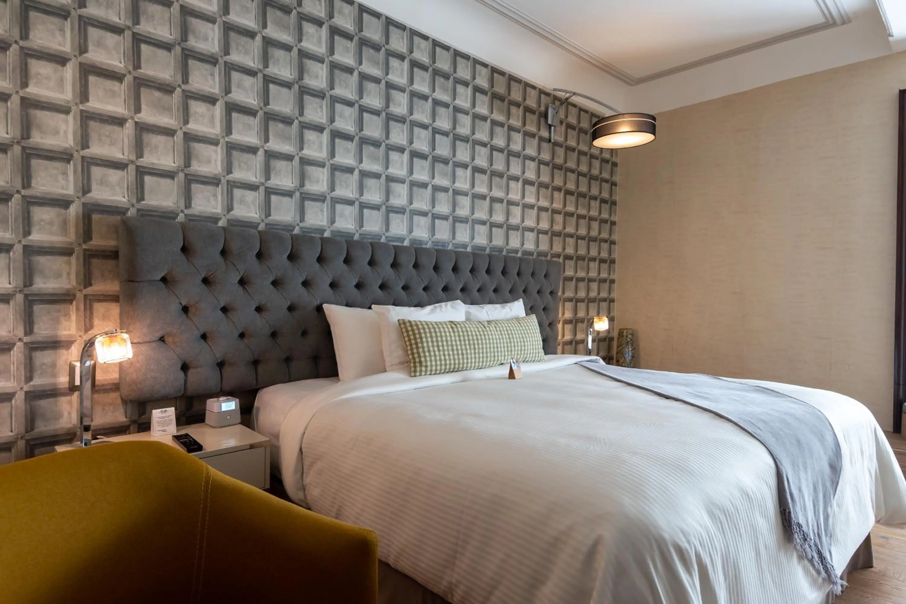 Bed in 1850 Hotel Boutique