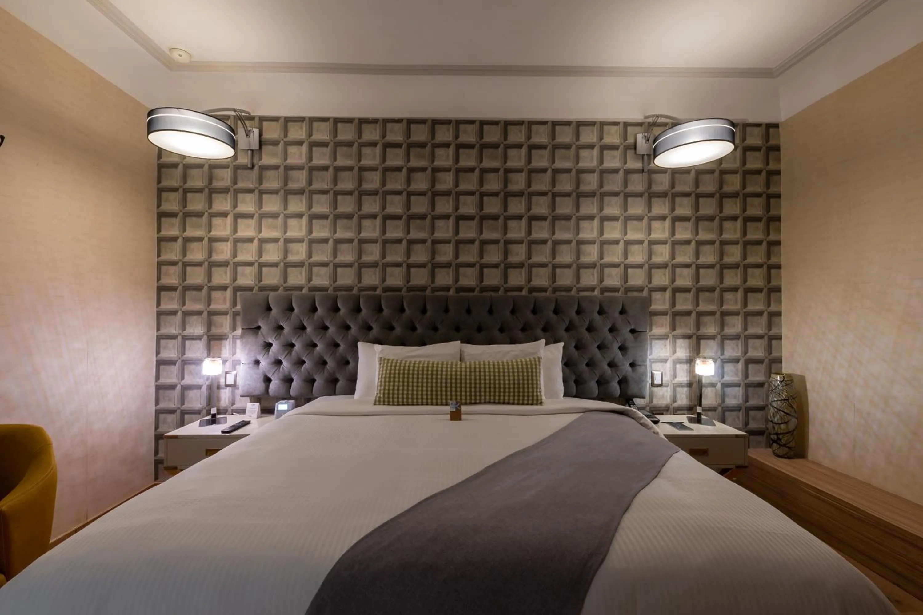 Bed in 1850 Hotel Boutique