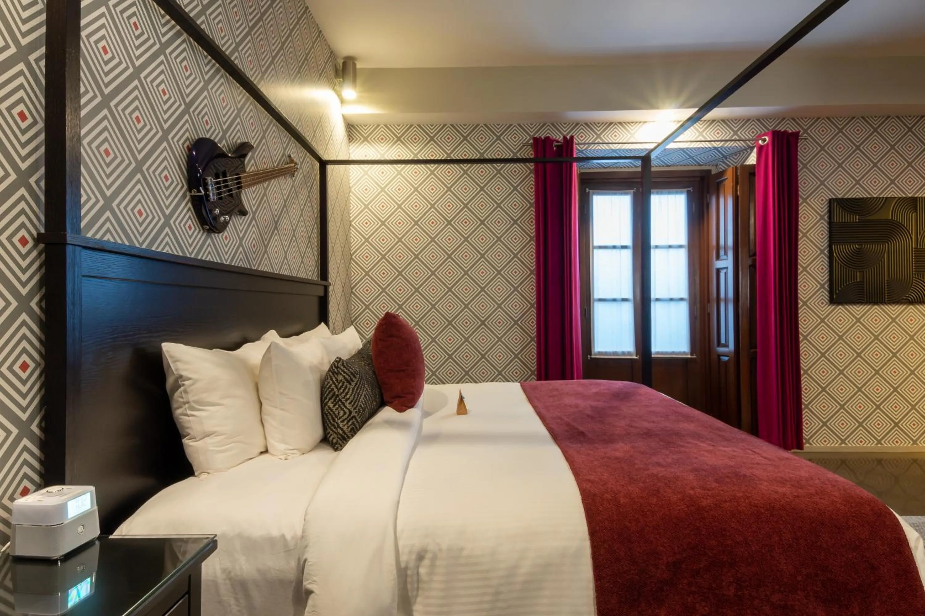 Bed in 1850 Hotel Boutique