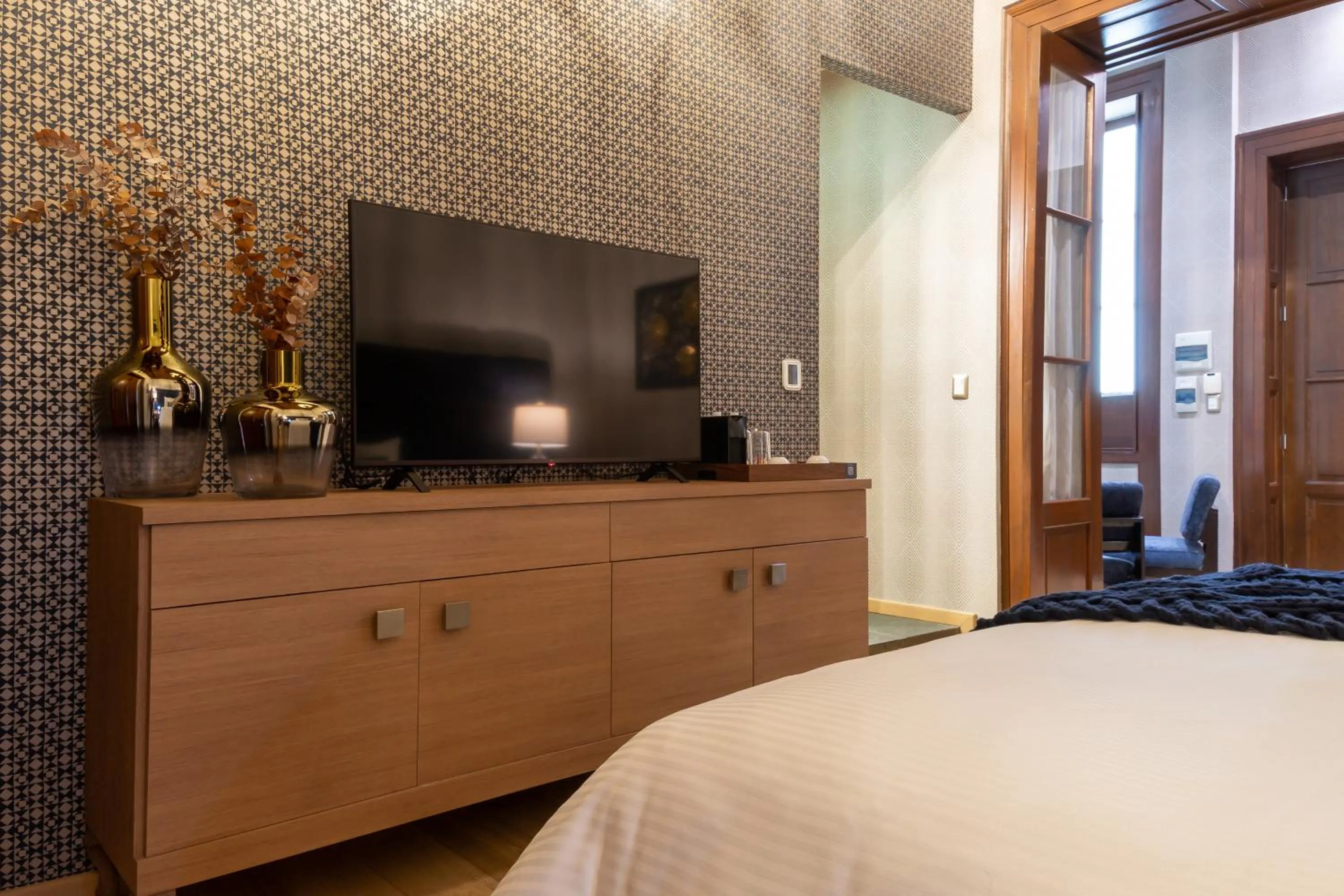 Bed in 1850 Hotel Boutique