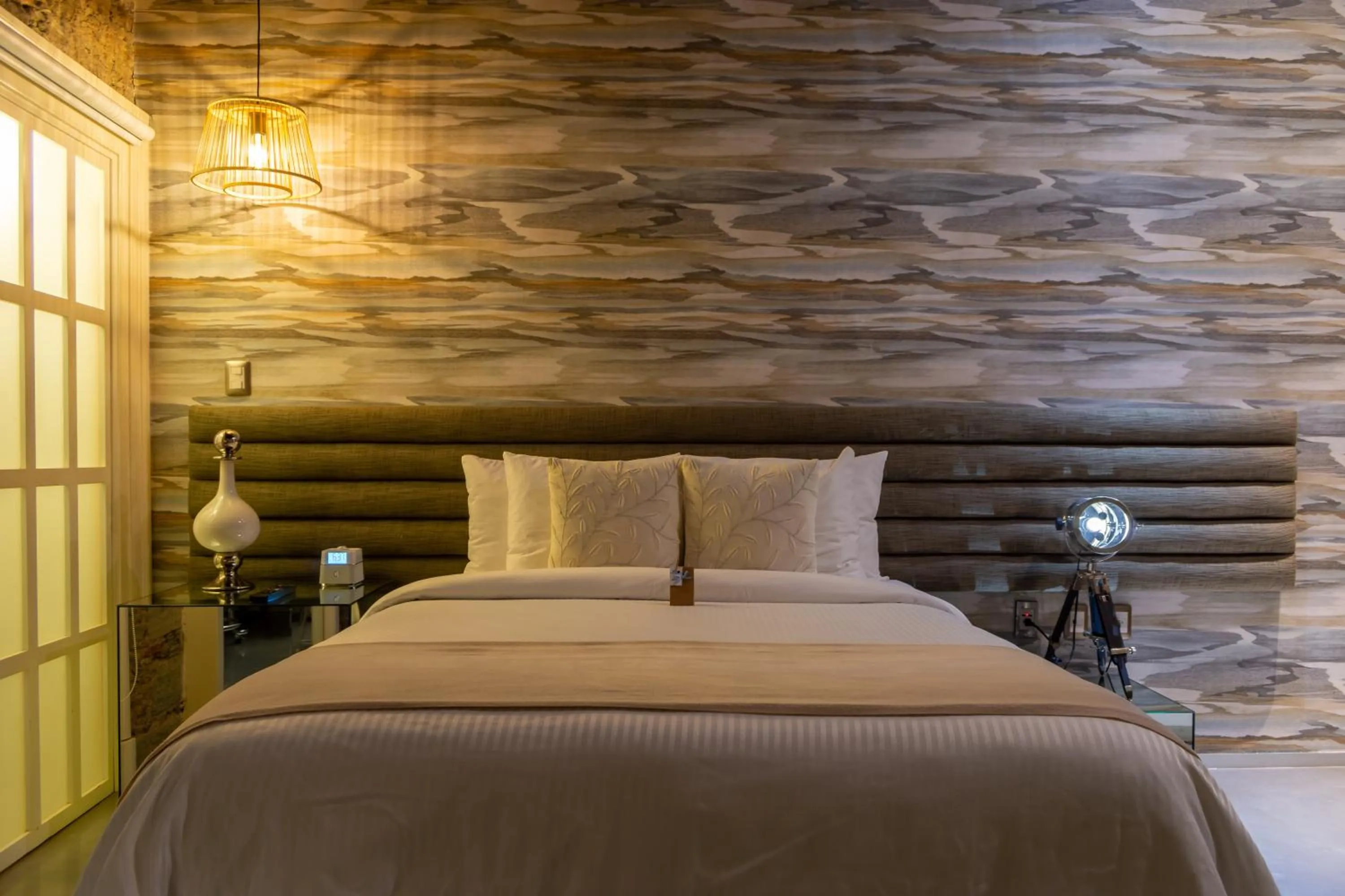 Bed in 1850 Hotel Boutique