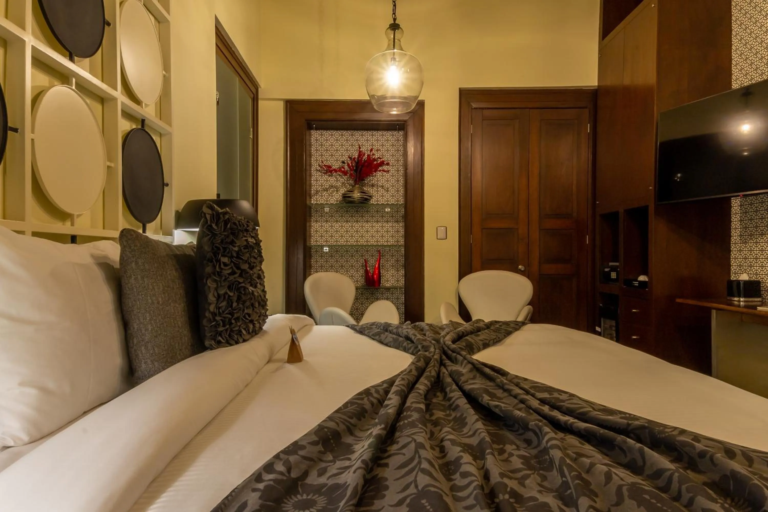 Bed in 1850 Hotel Boutique