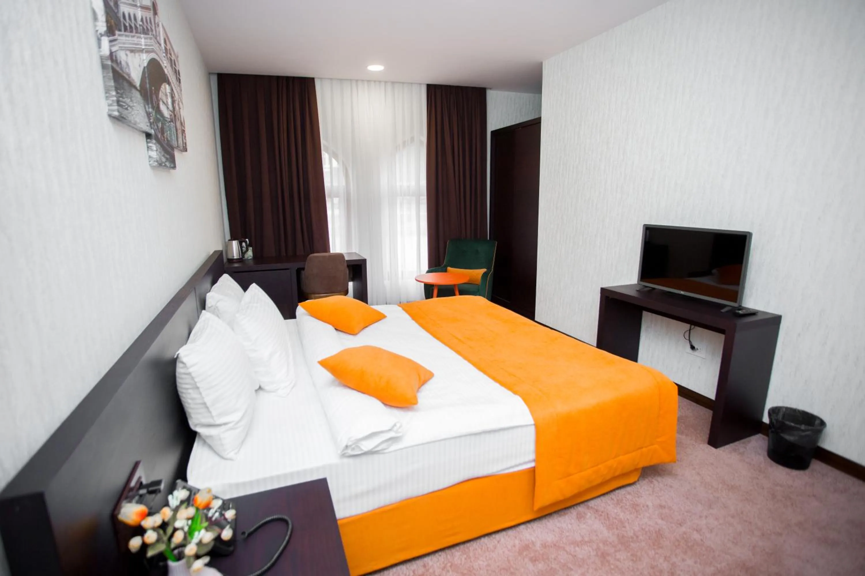 Bedroom, Bed in Da Vinci Boutique Hotel