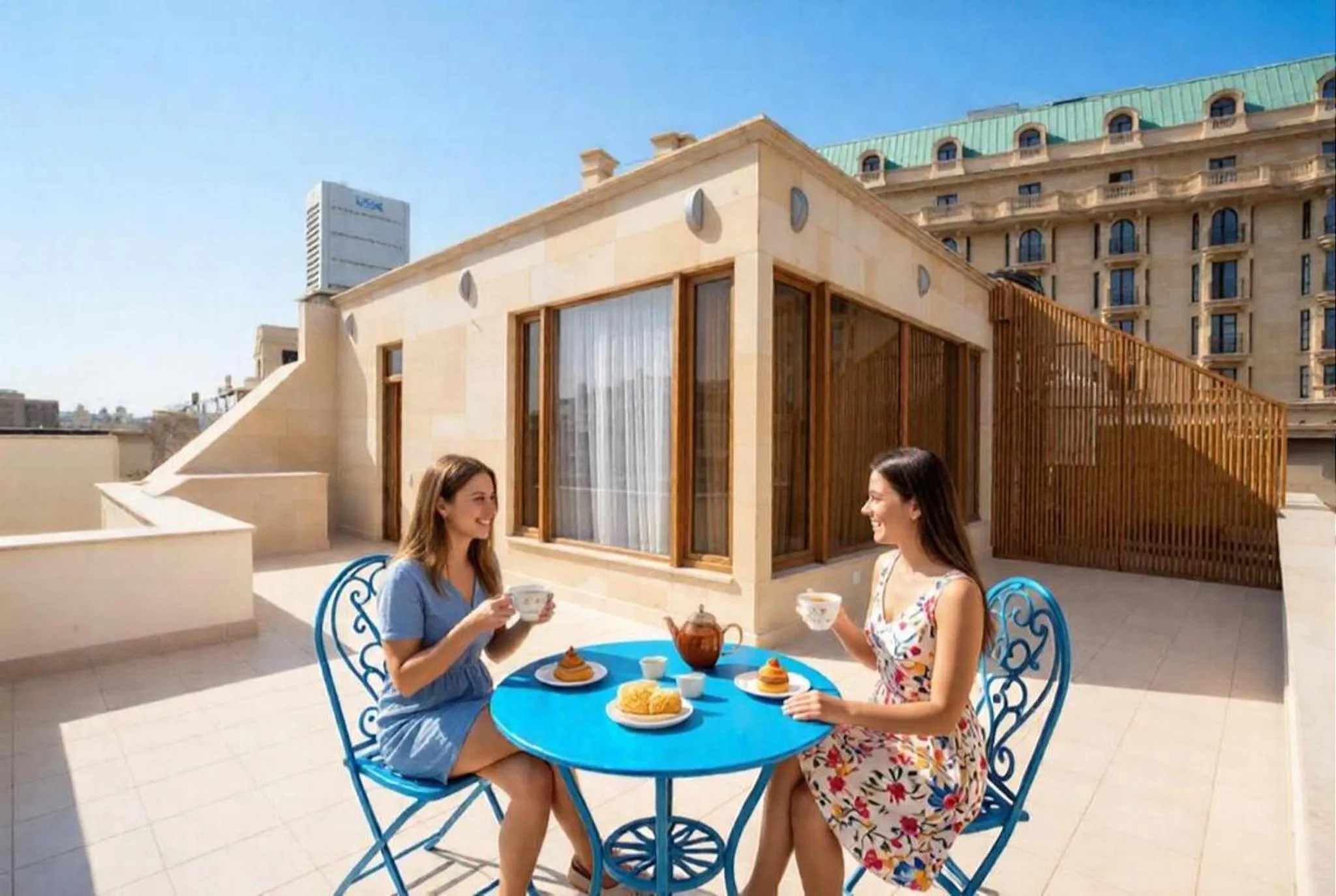 Balcony/Terrace in Da Vinci Boutique Hotel