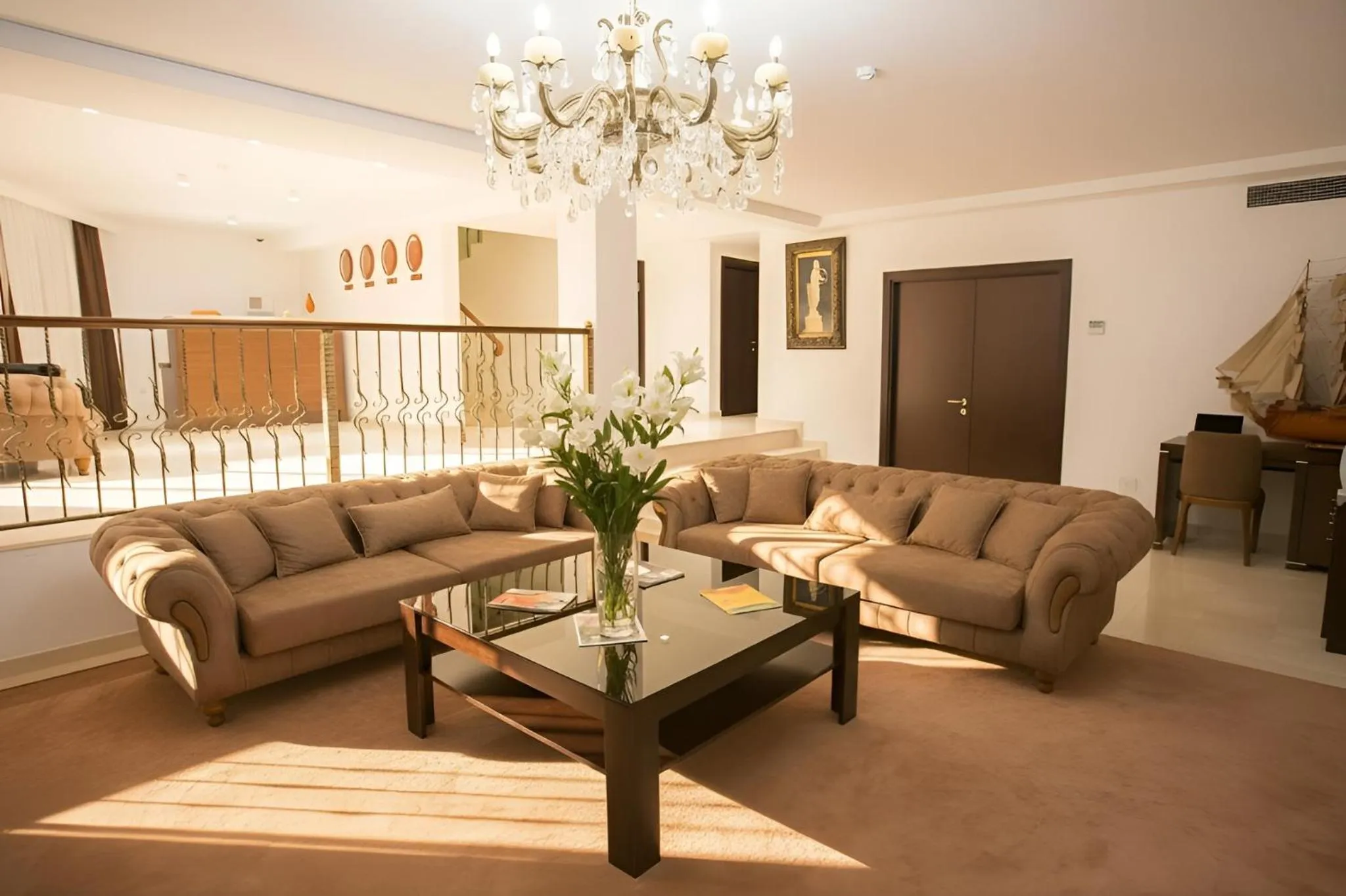 Living room in Da Vinci Boutique Hotel