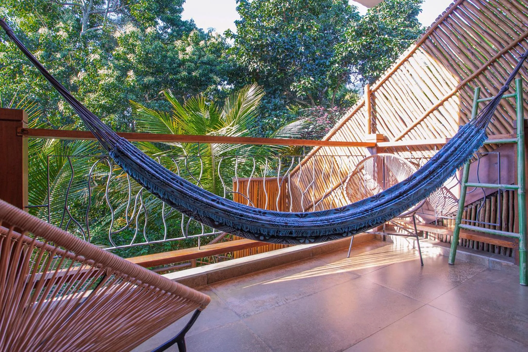 Patio in Hotel Vila Kebaya