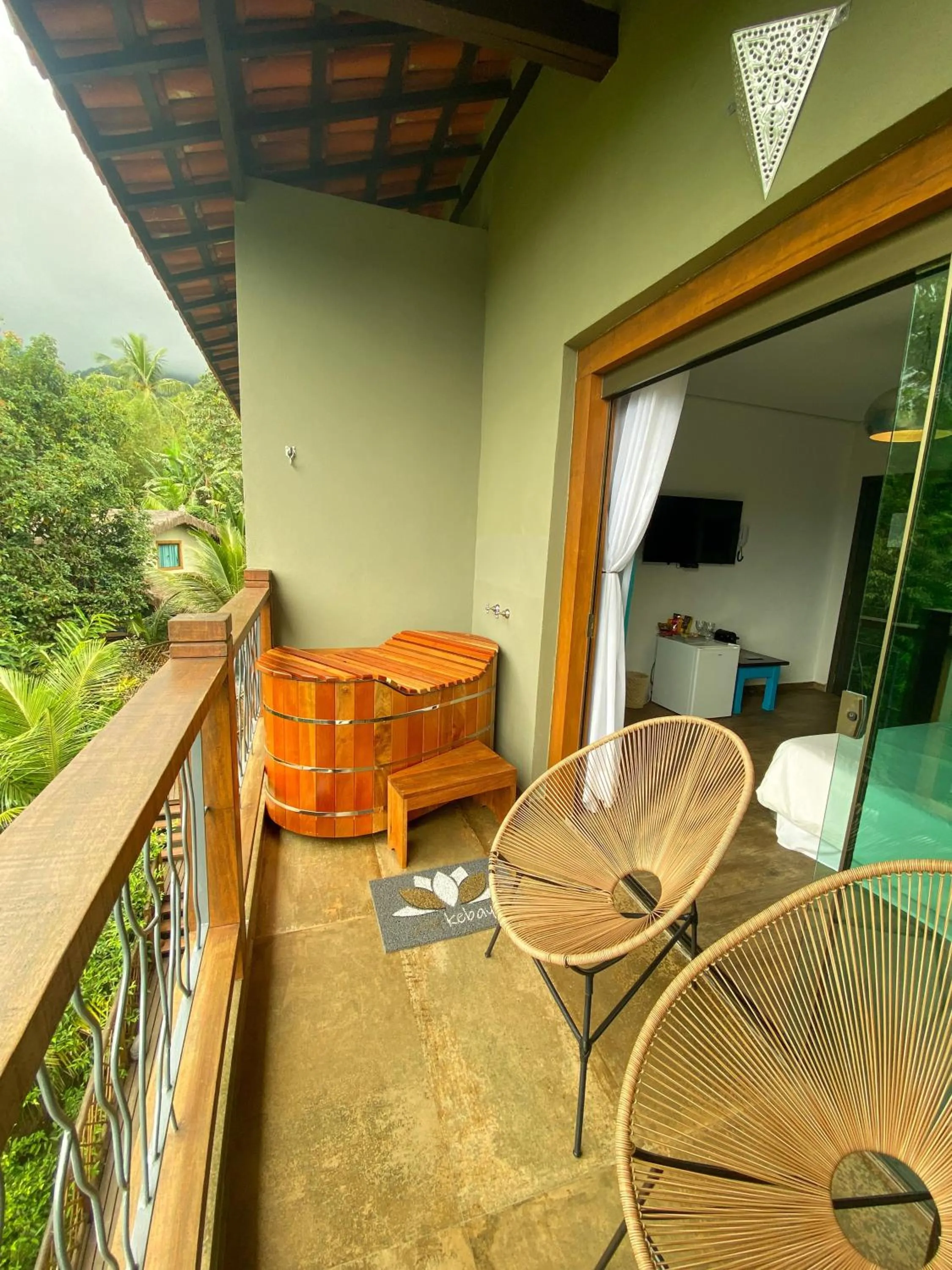 Balcony/Terrace in Hotel Vila Kebaya