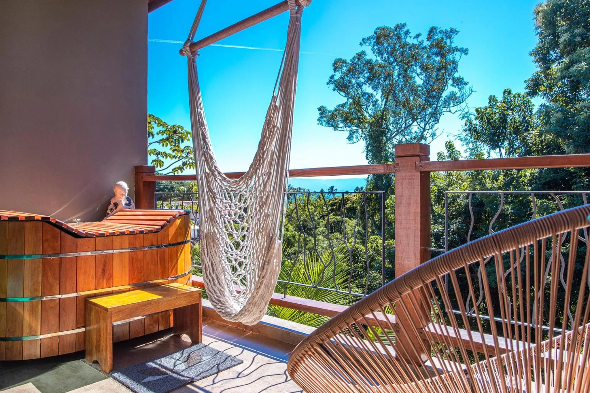 Patio in Hotel Vila Kebaya