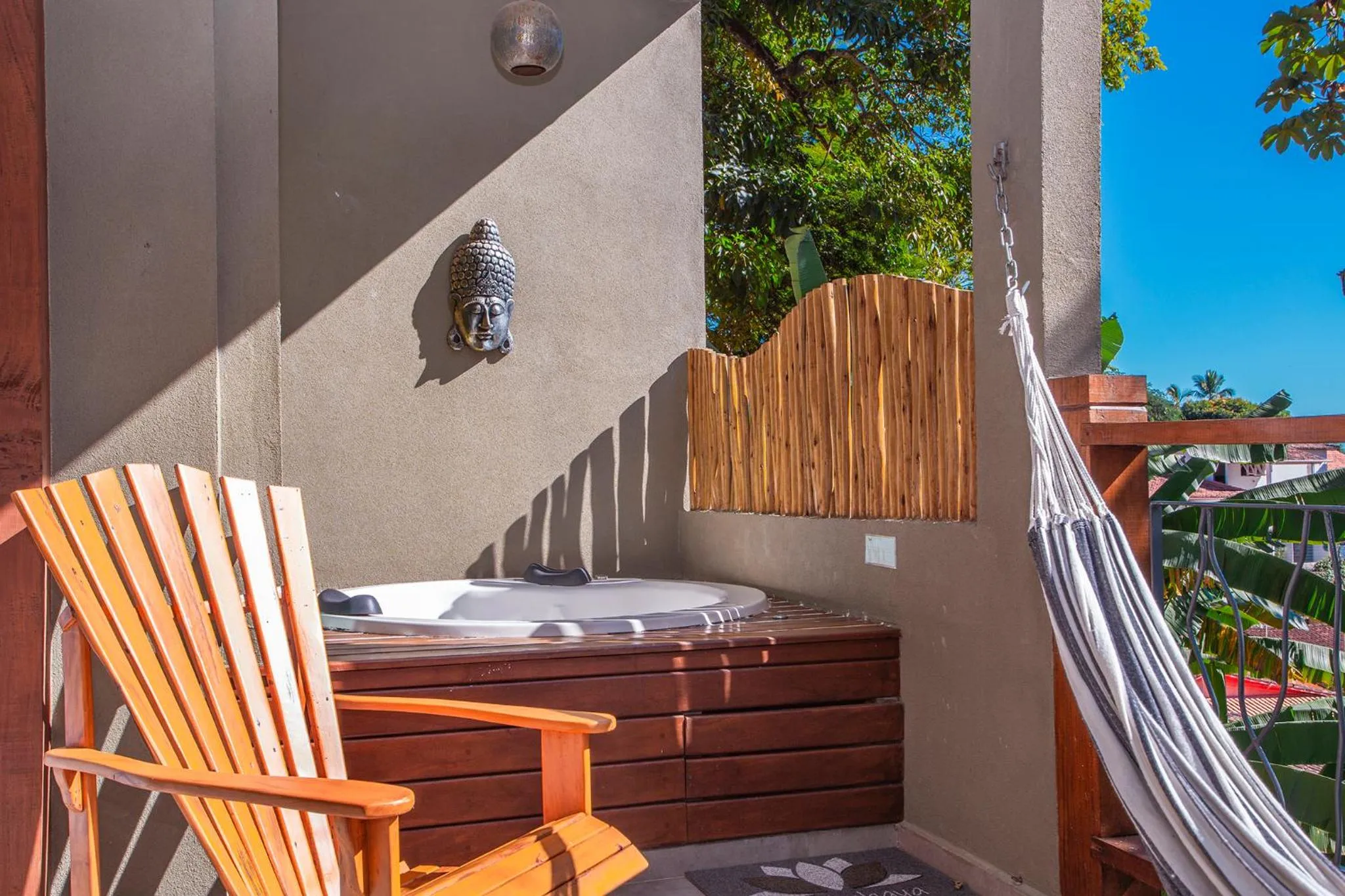 Patio in Hotel Vila Kebaya