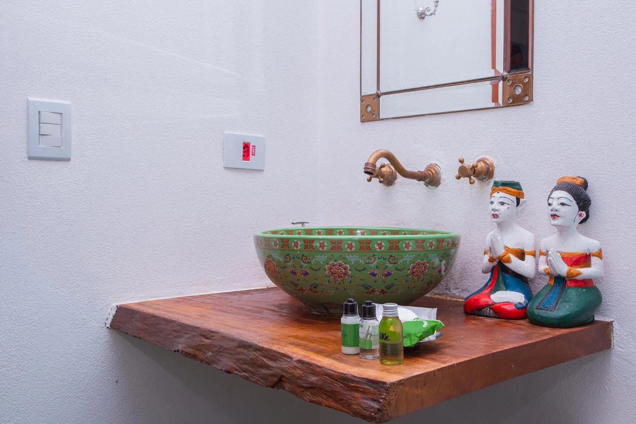 Decorative detail in Hotel Vila Kebaya