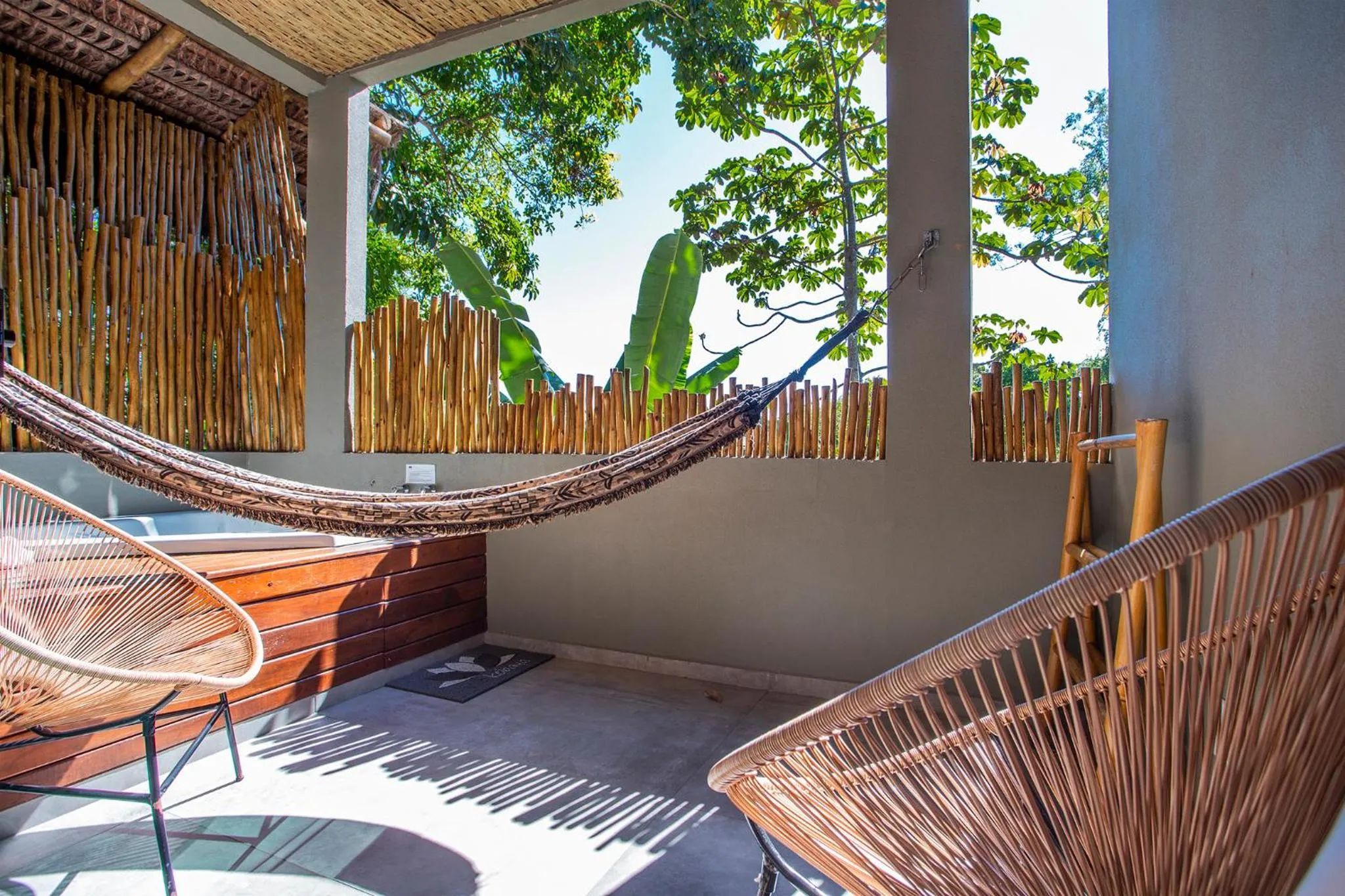 Balcony/Terrace in Hotel Vila Kebaya