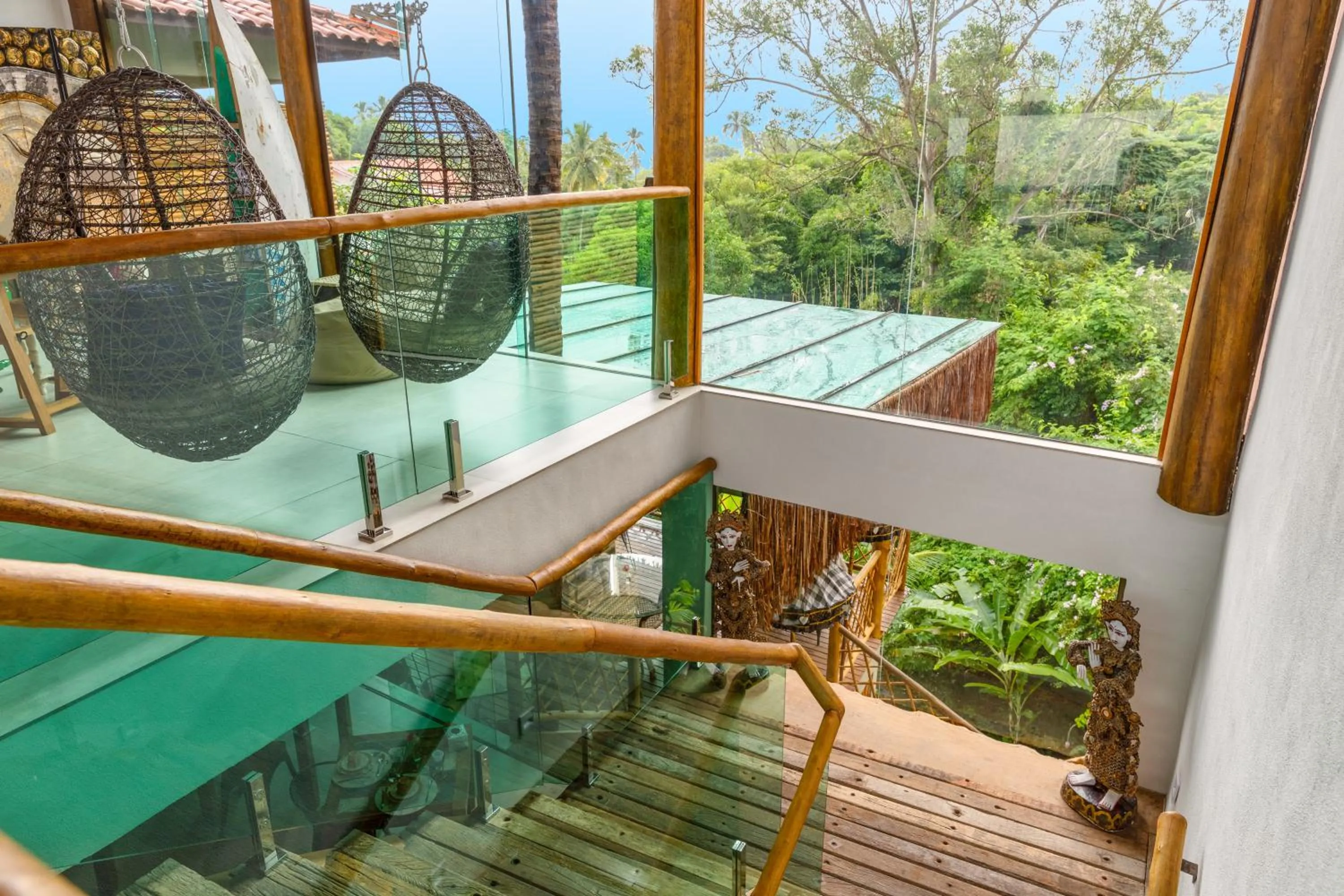 Garden view in Hotel Vila Kebaya