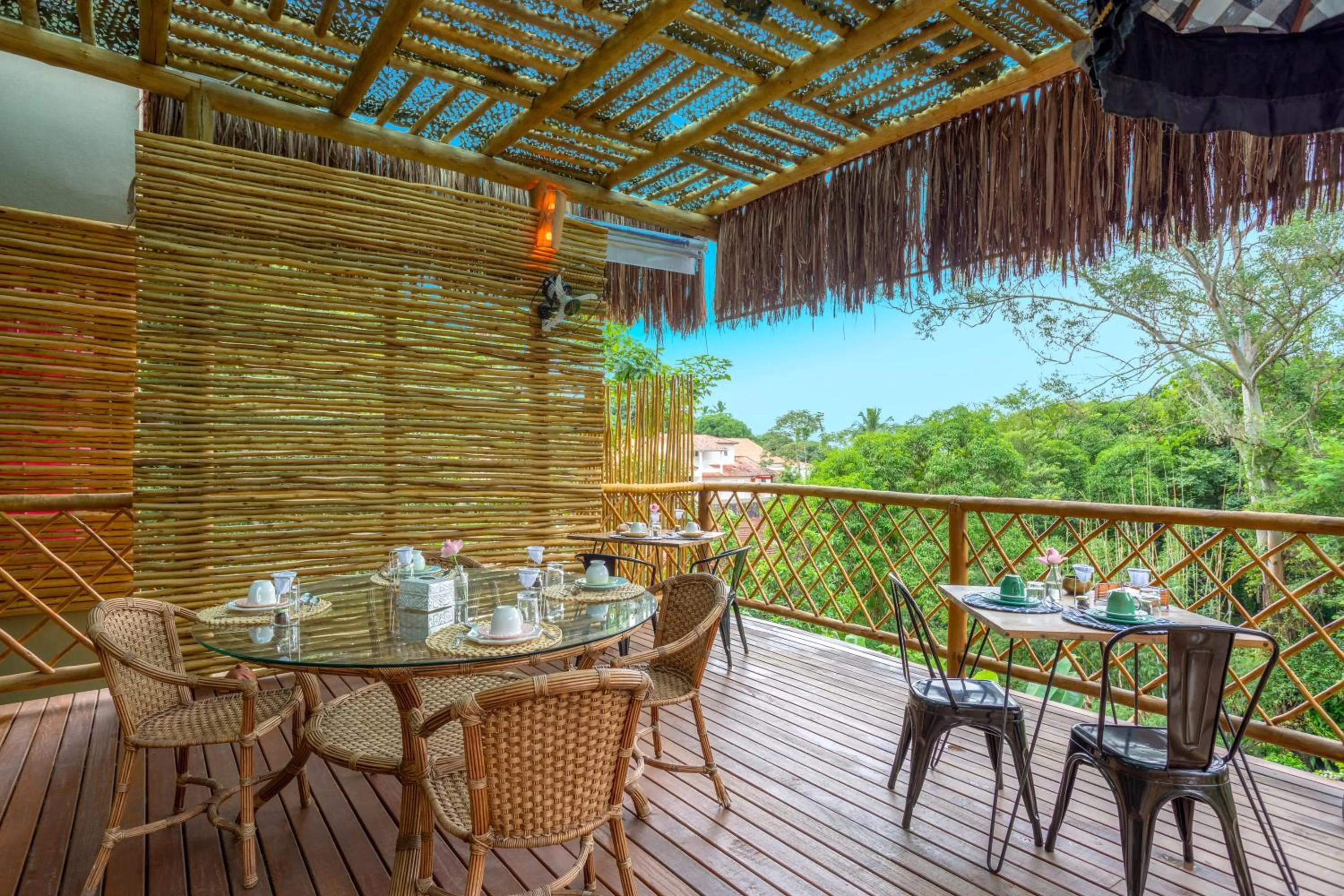 Dining area in Hotel Vila Kebaya