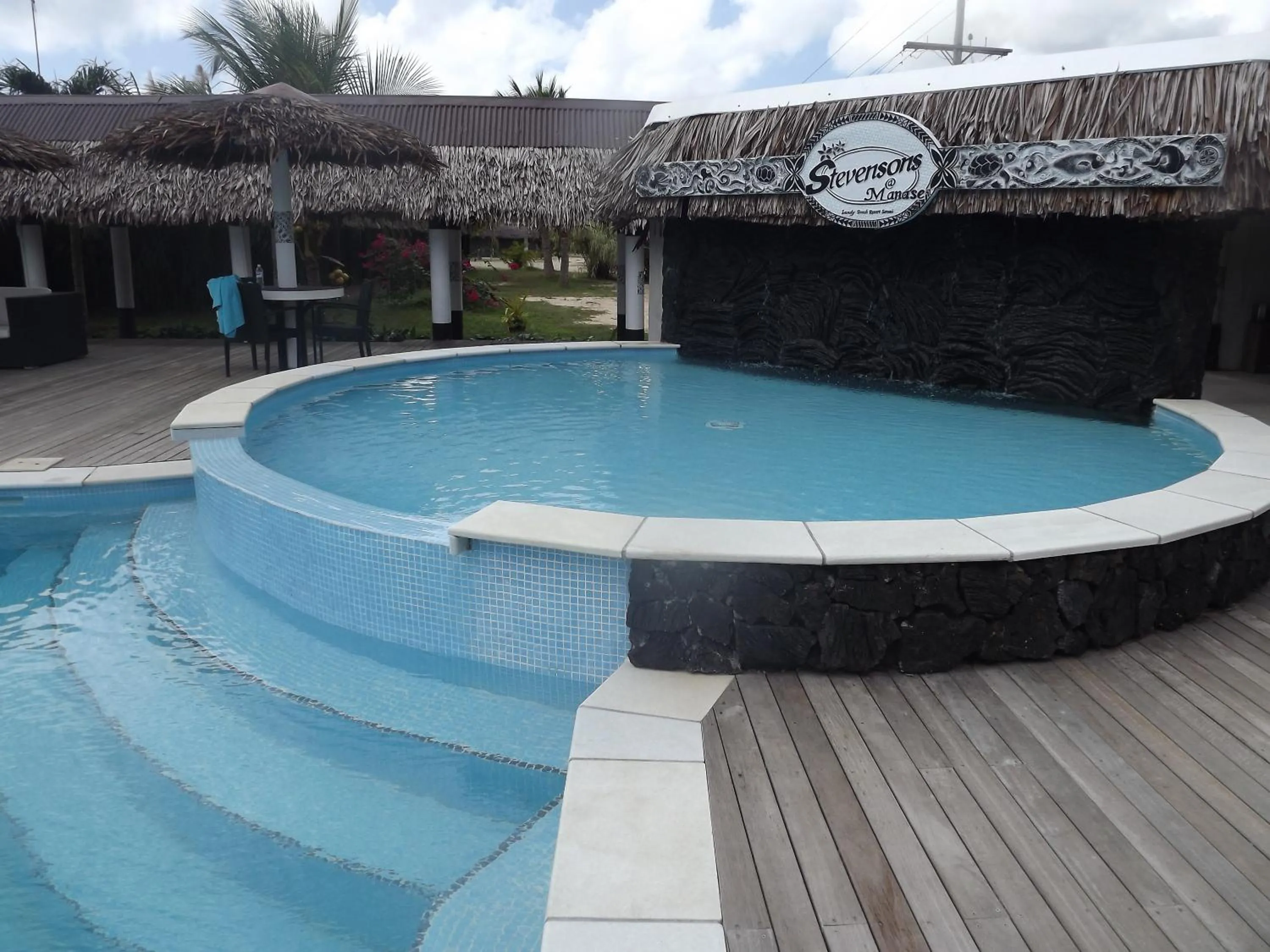 Swimming pool in Stevensons at Manase