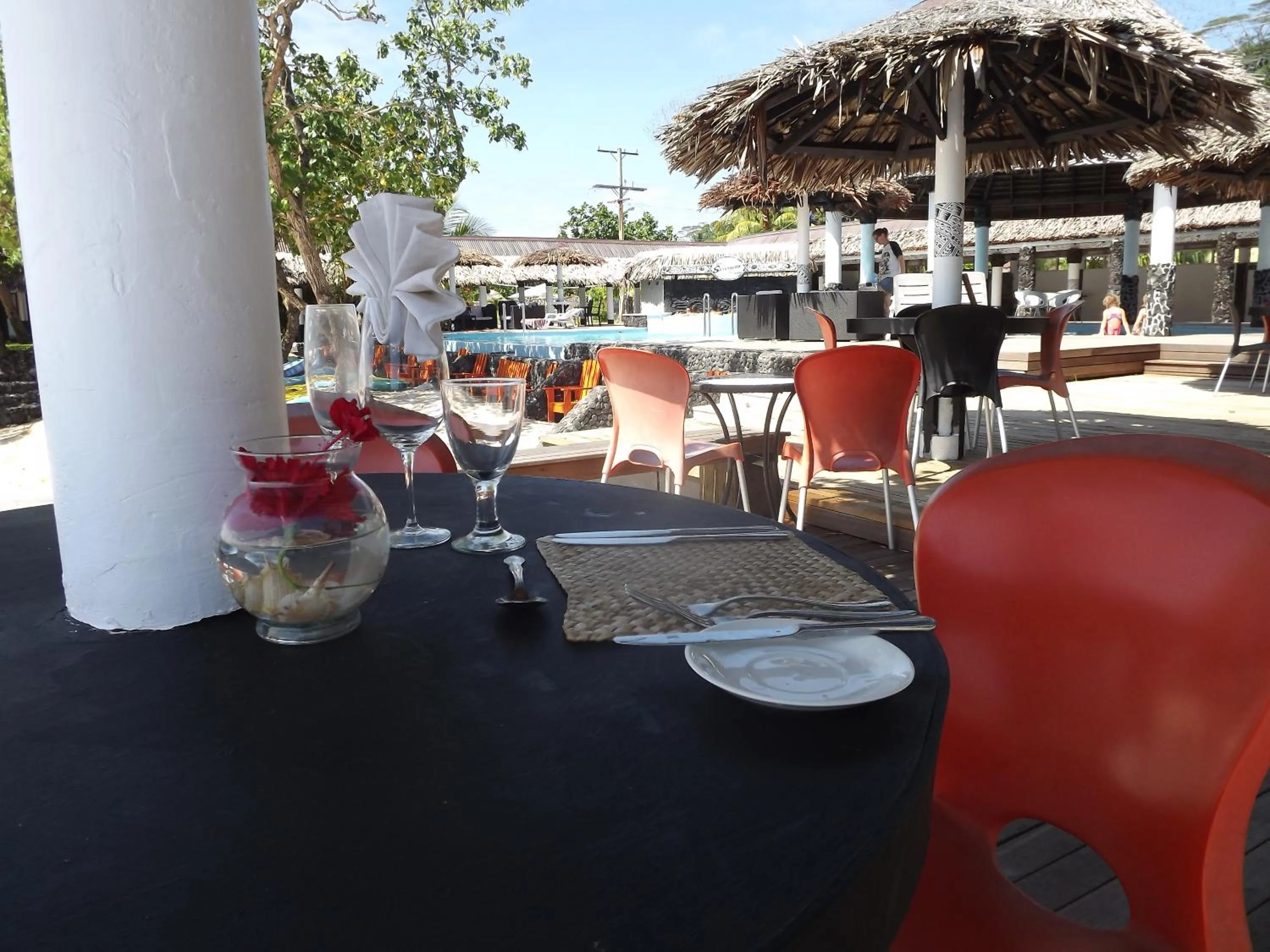 Seating area in Stevensons at Manase