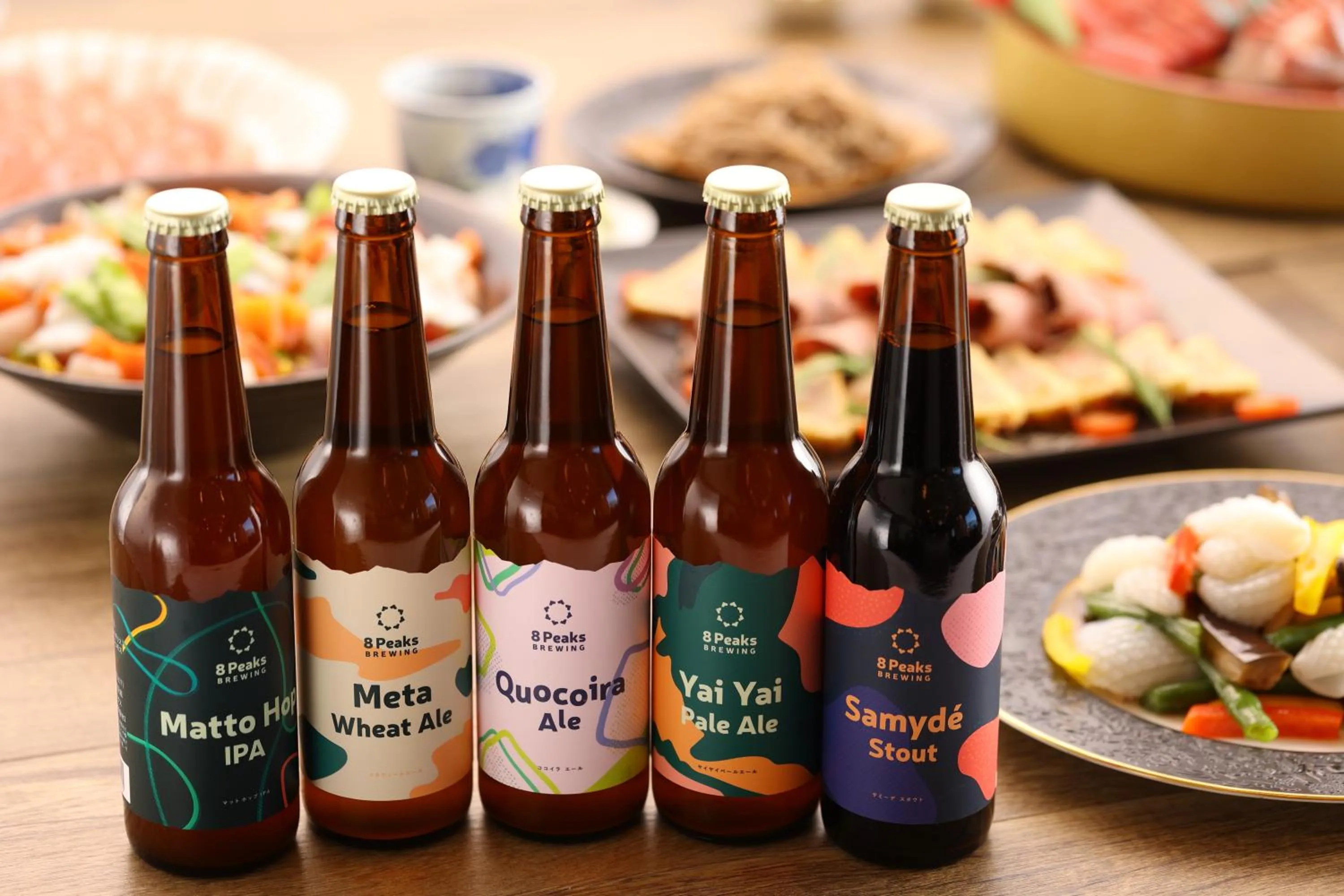 Food close-up in Sky Park Hotel