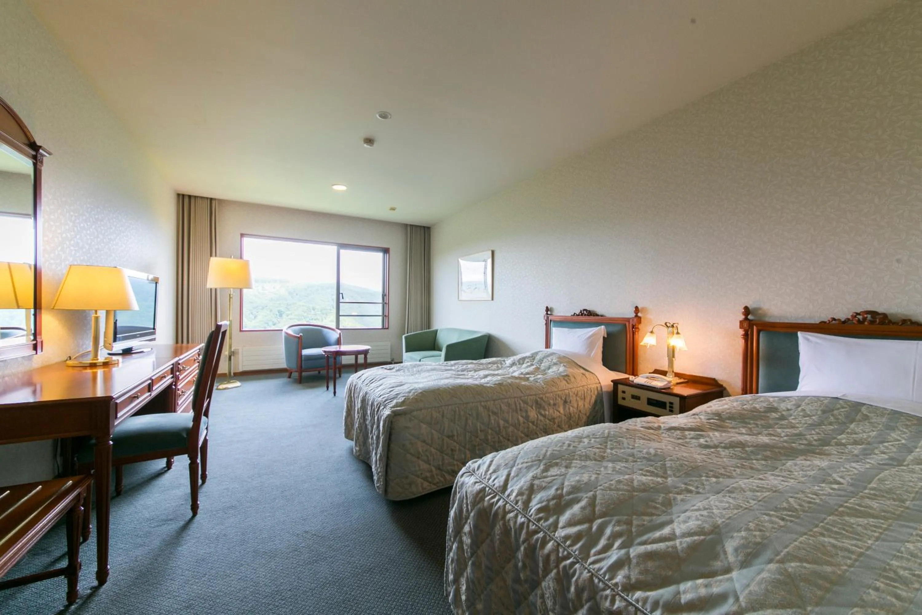 Photo of the whole room, Bed in Sky Park Hotel