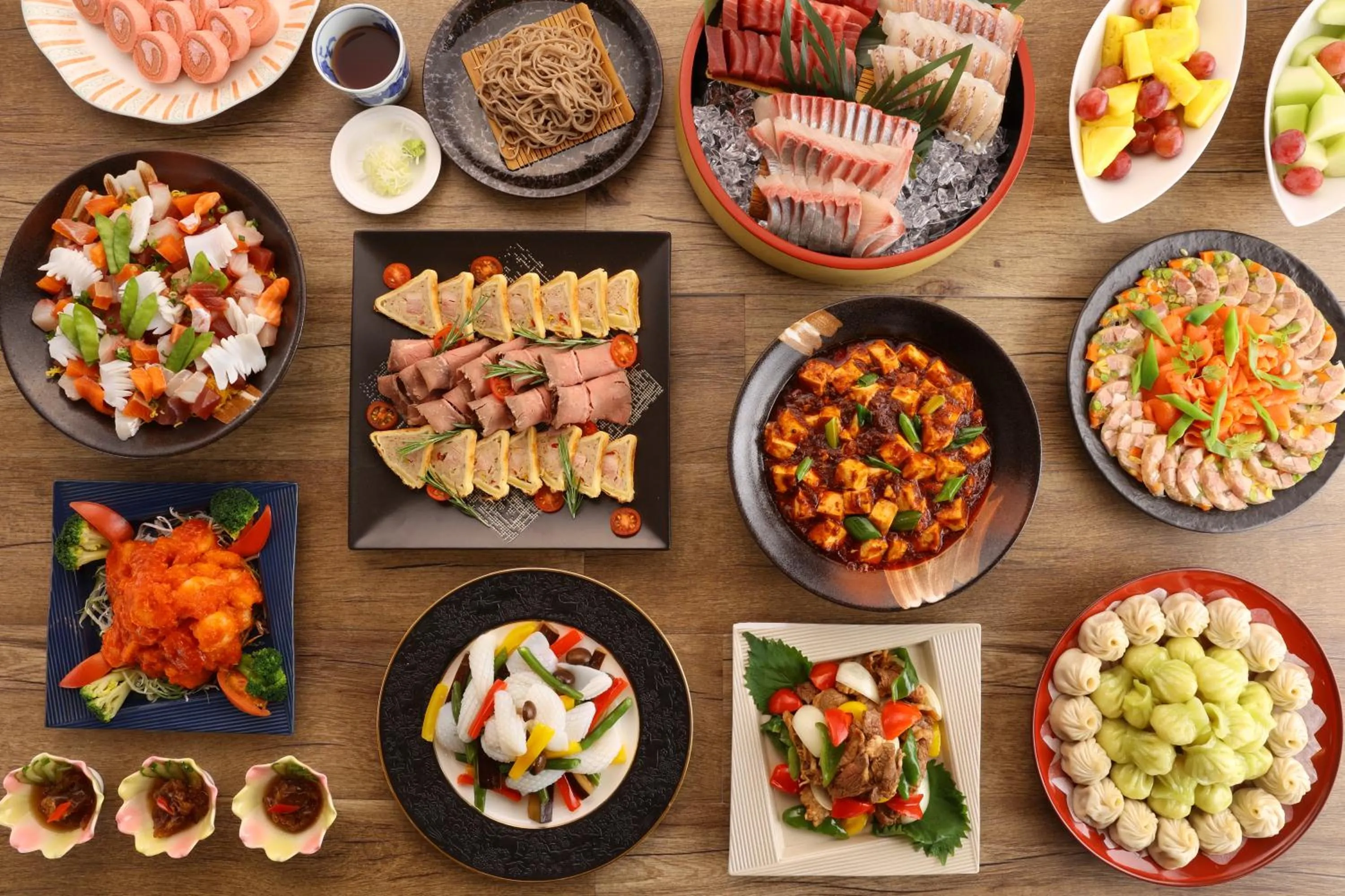 Food in Sky Park Hotel