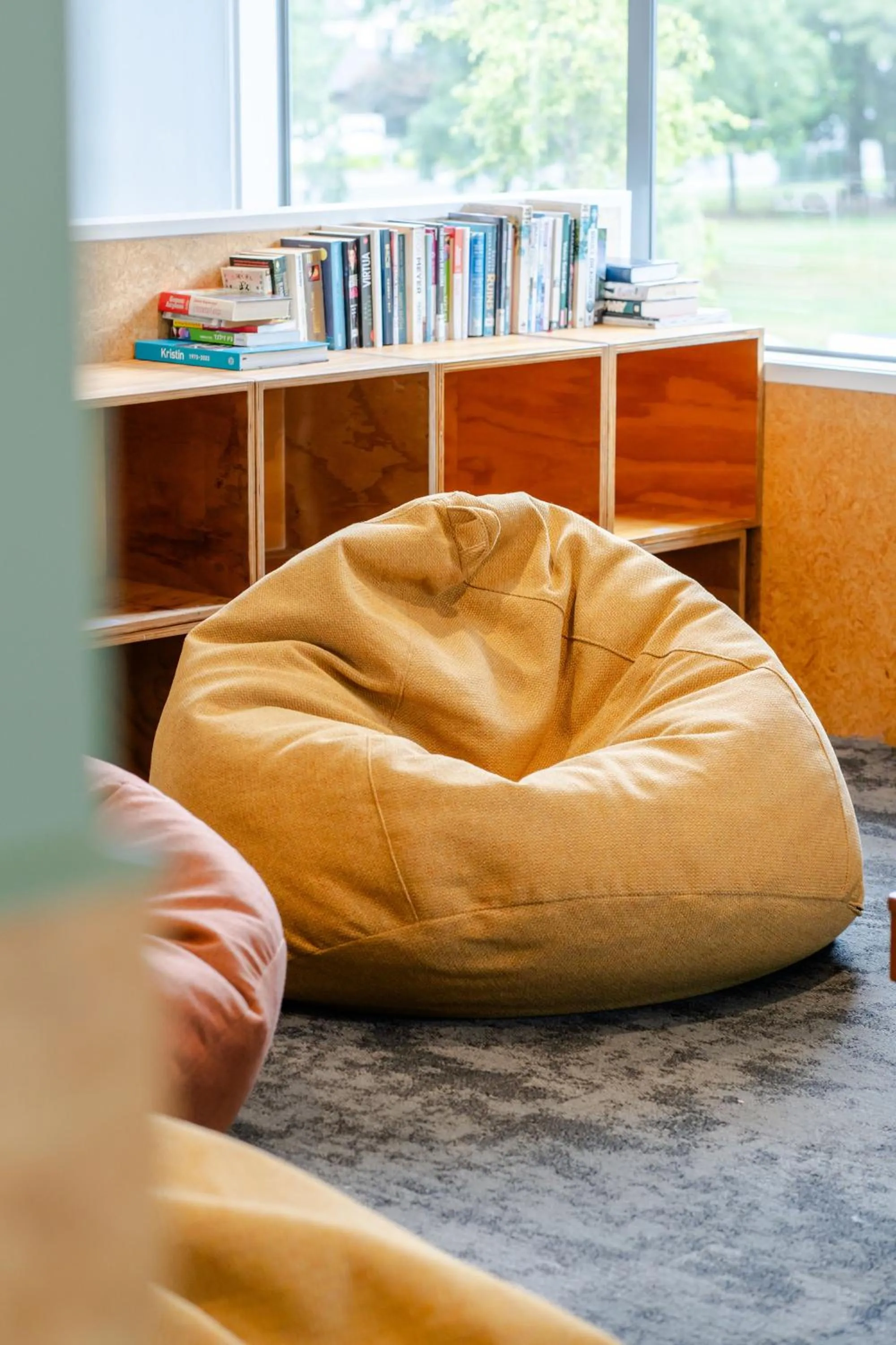 Library in Haka House Rotorua