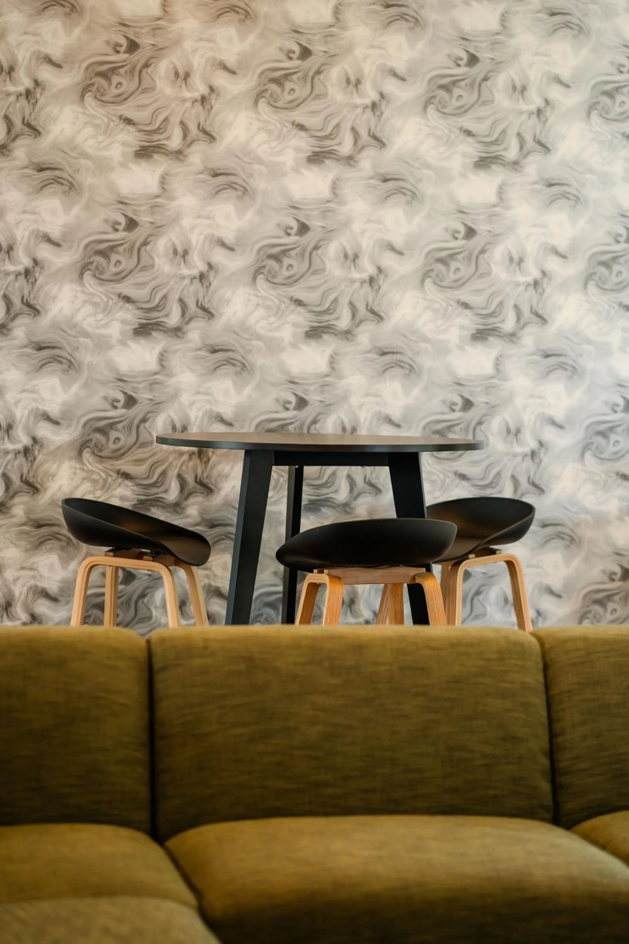 Seating area in Haka House Rotorua