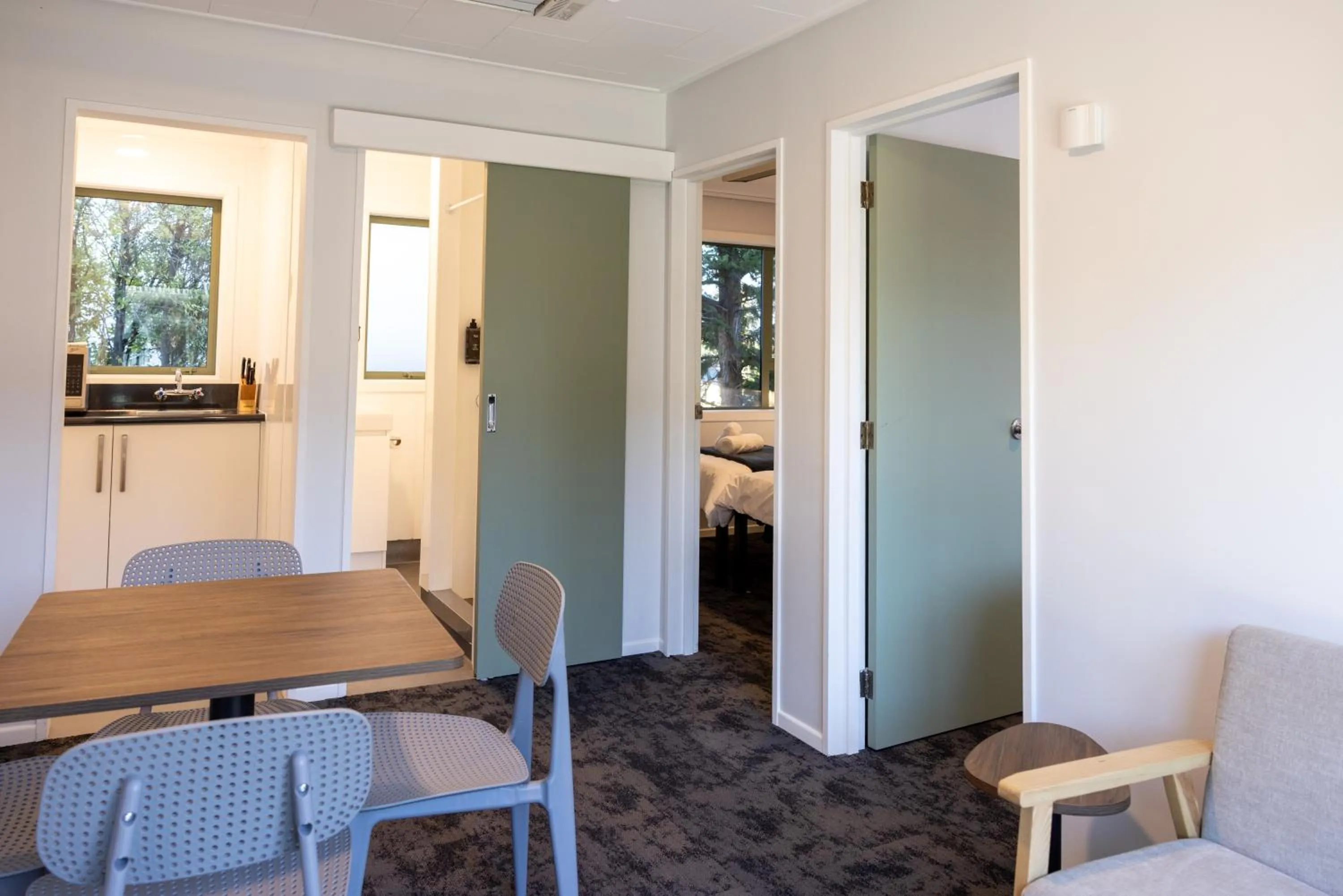 Kitchen or kitchenette in Haka House Wanaka