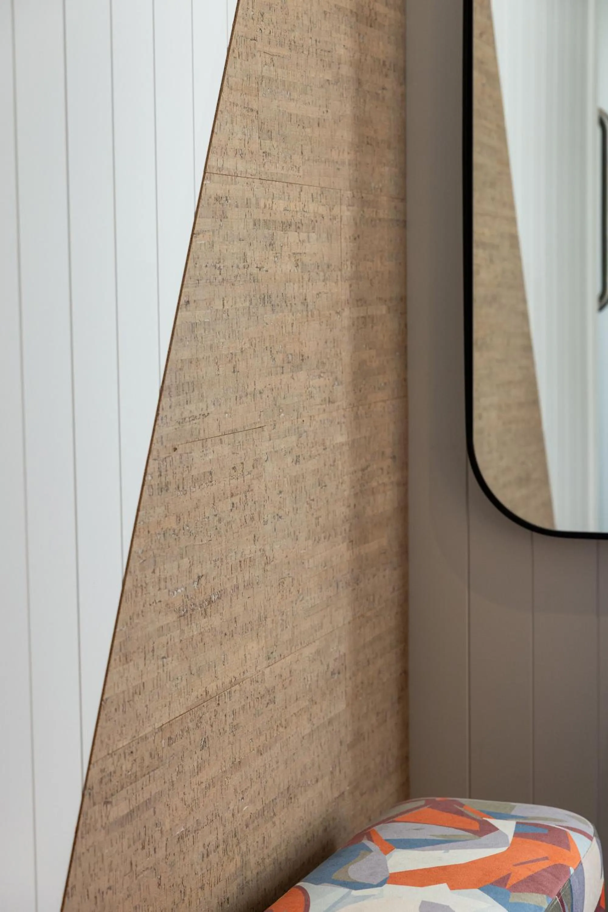 Decorative detail, Bed in Haka House Wanaka