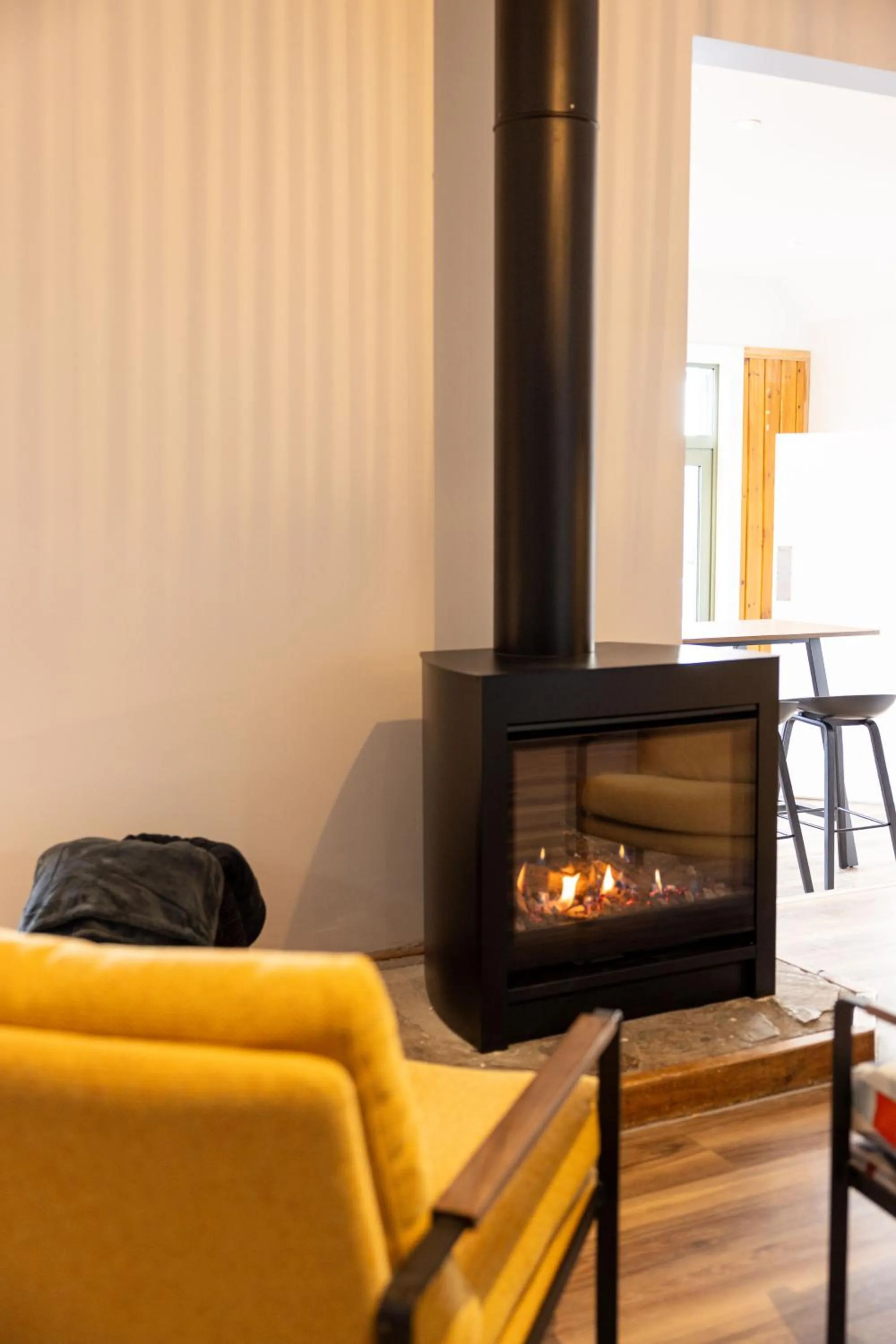 Living room in Haka House Wanaka