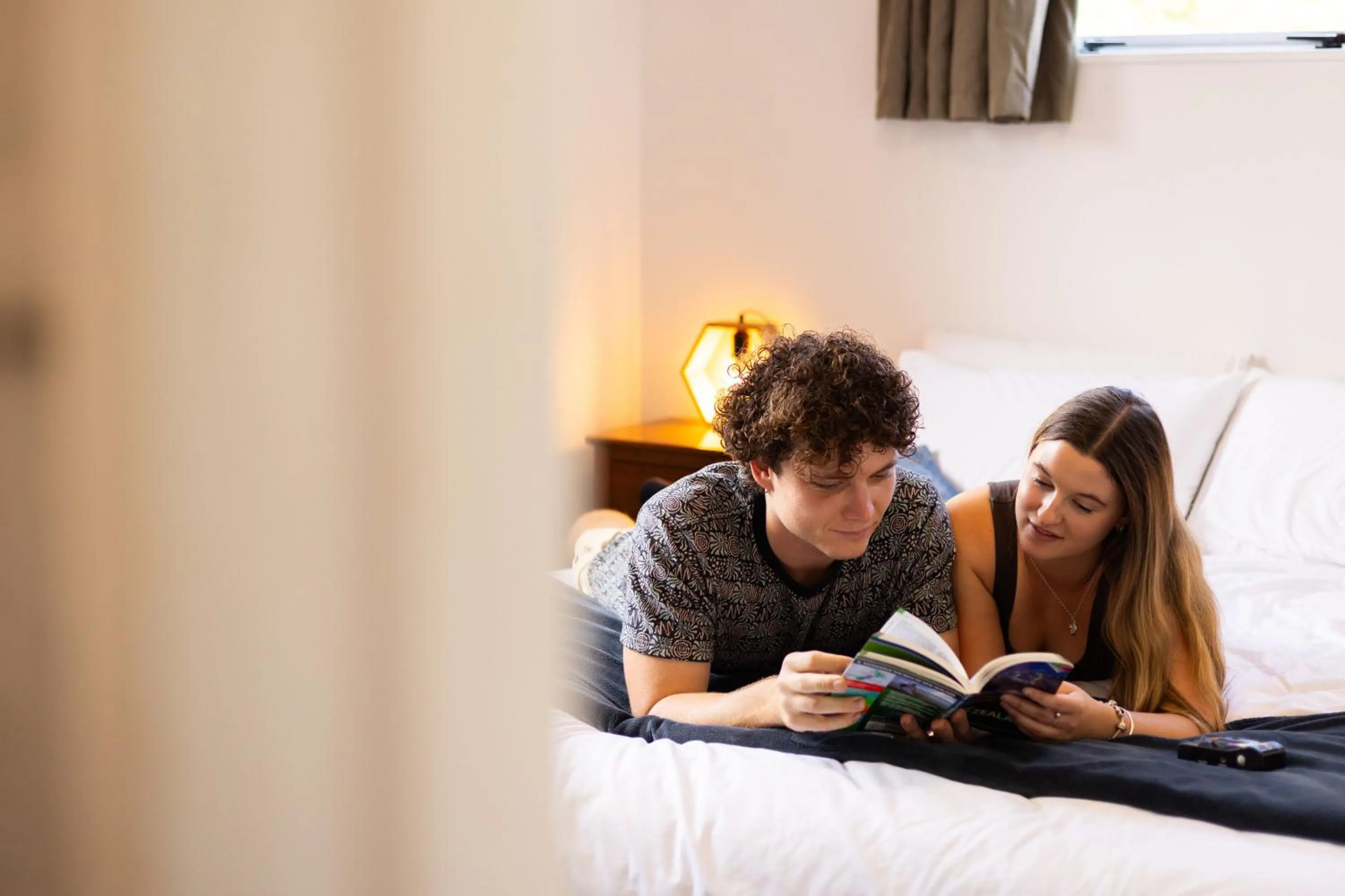 Bed in Haka House Taupo