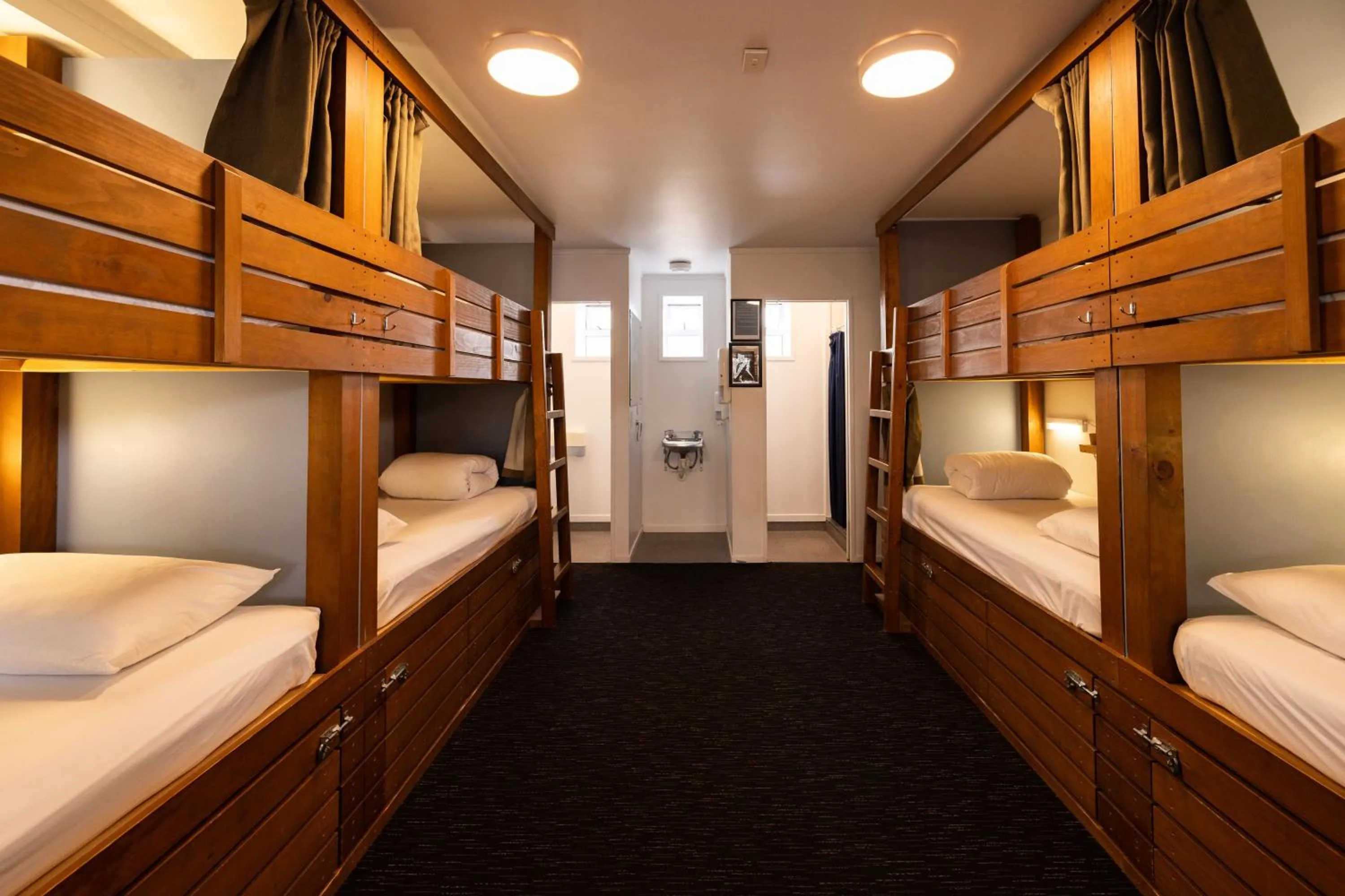 Bed in Haka House Taupo