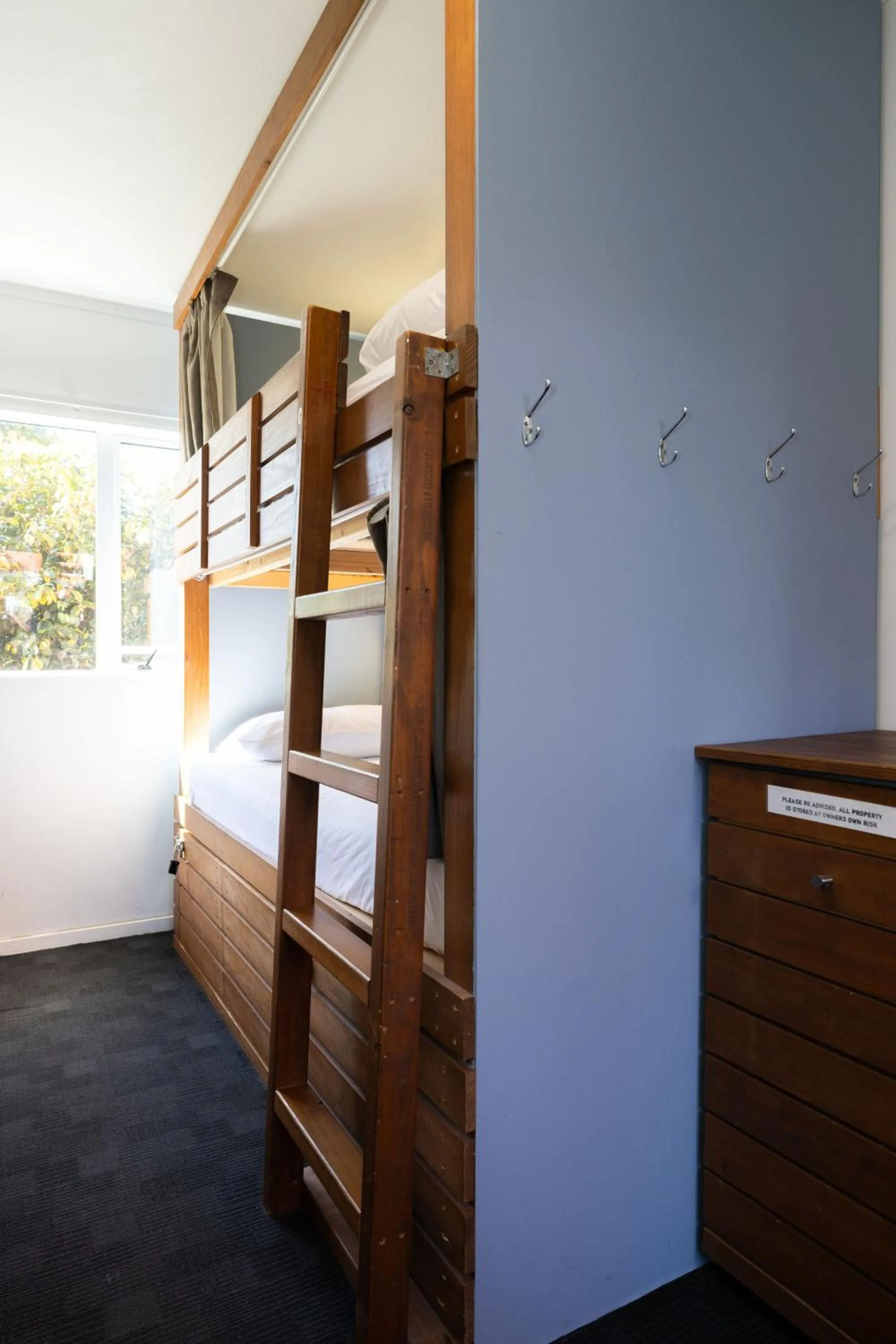 Bed in Haka House Taupo