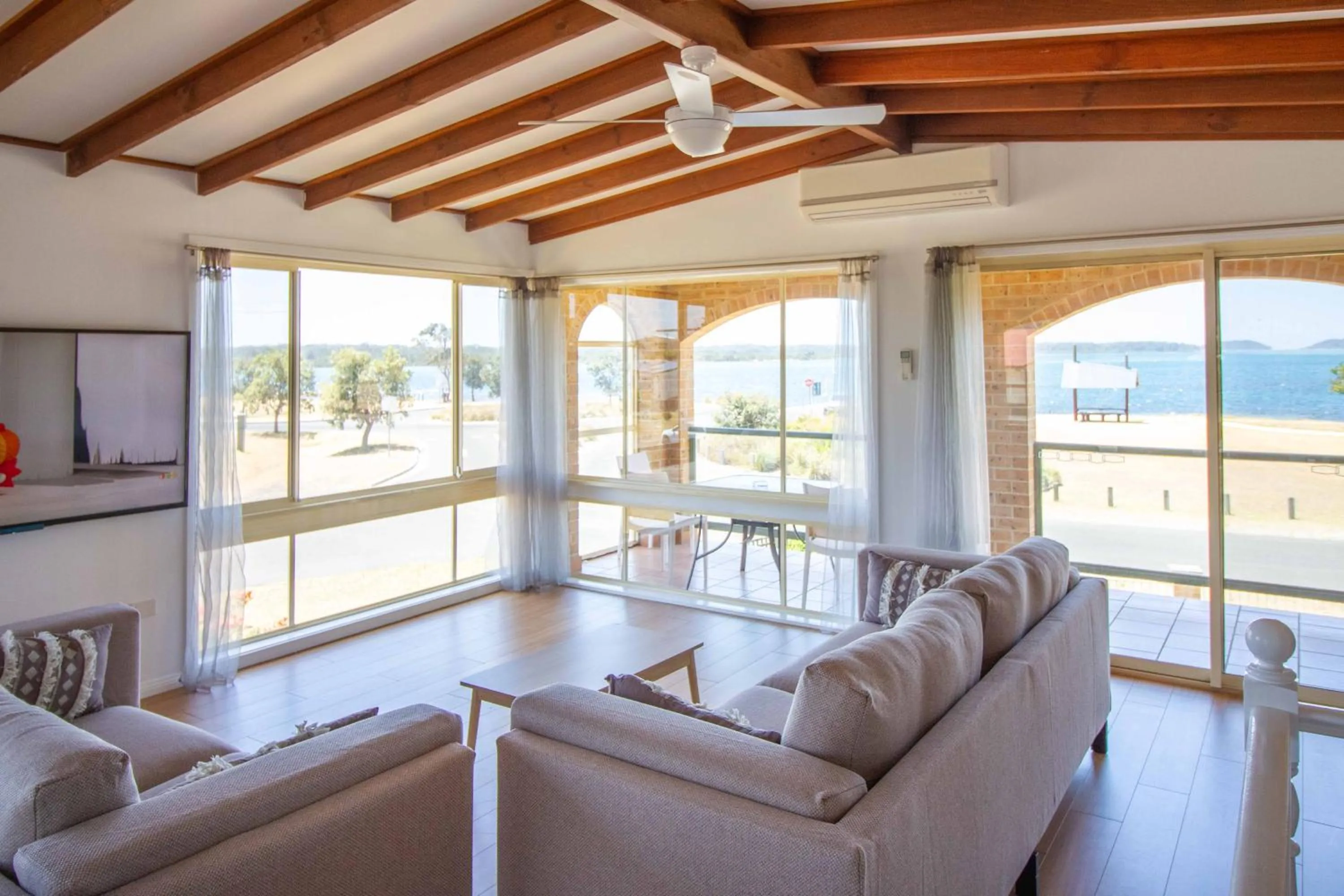 Decorative detail in South Coast Retreat