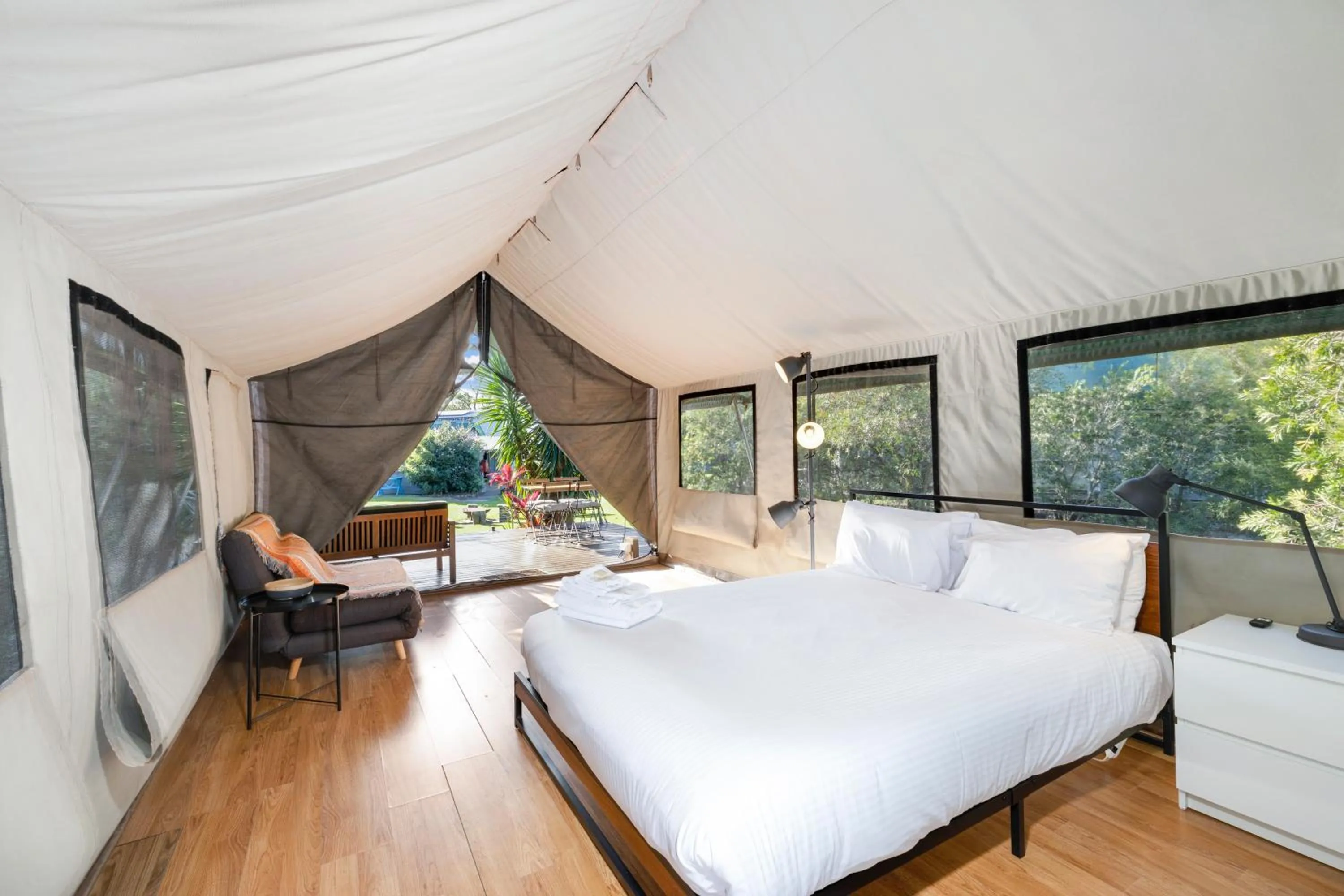 Bed in South Coast Retreat