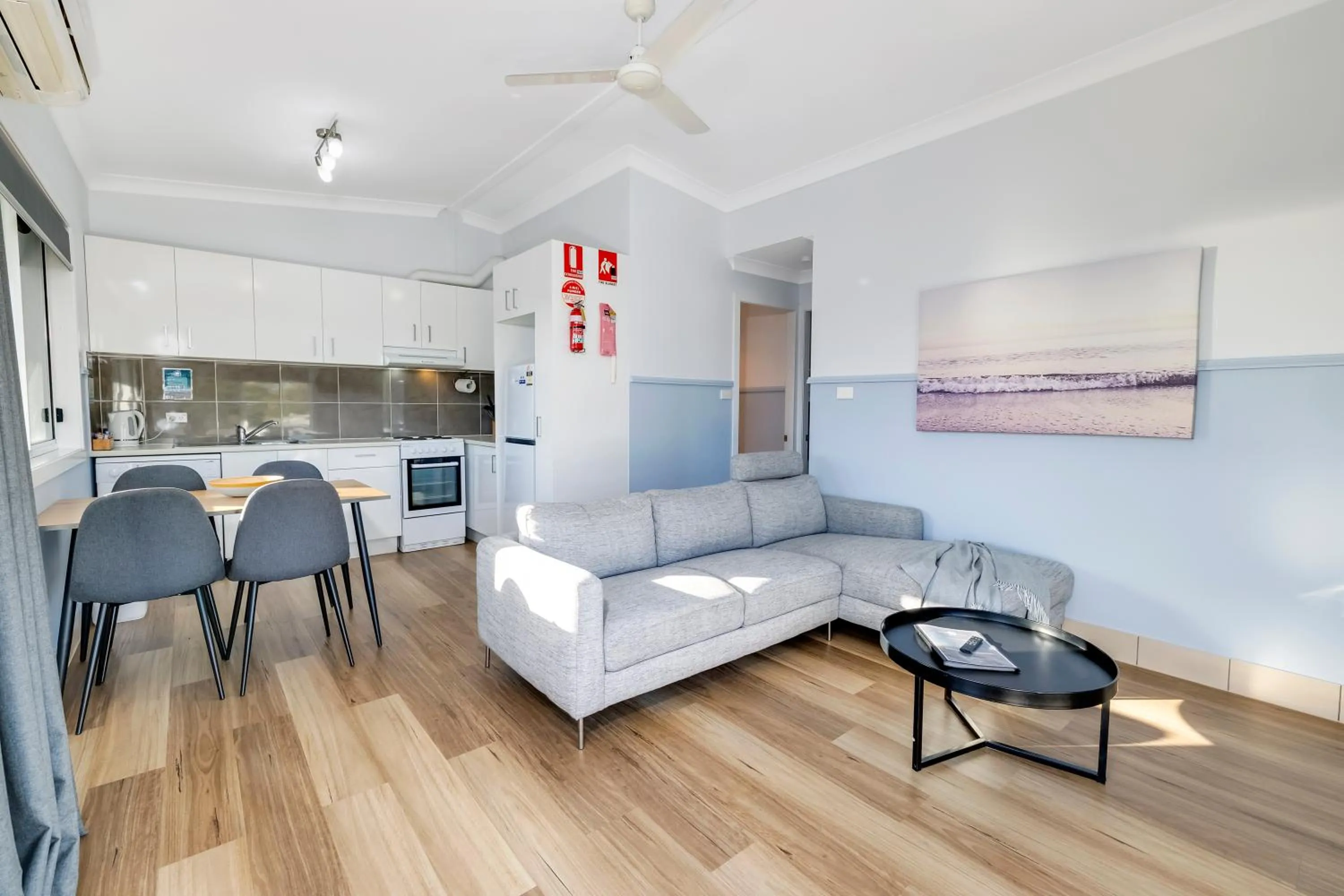 Living room in South Coast Retreat