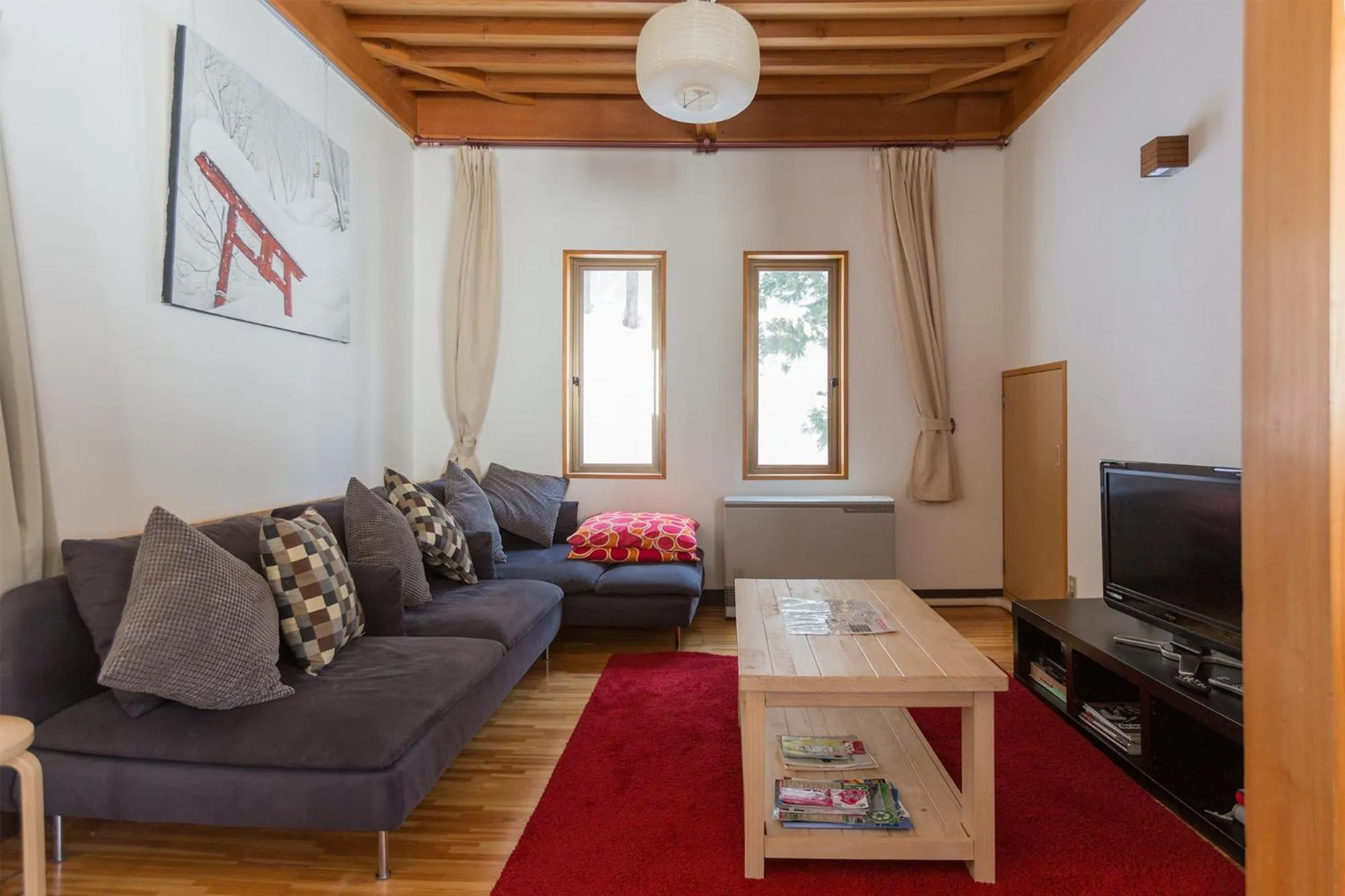 TV and multimedia in Nozawa House