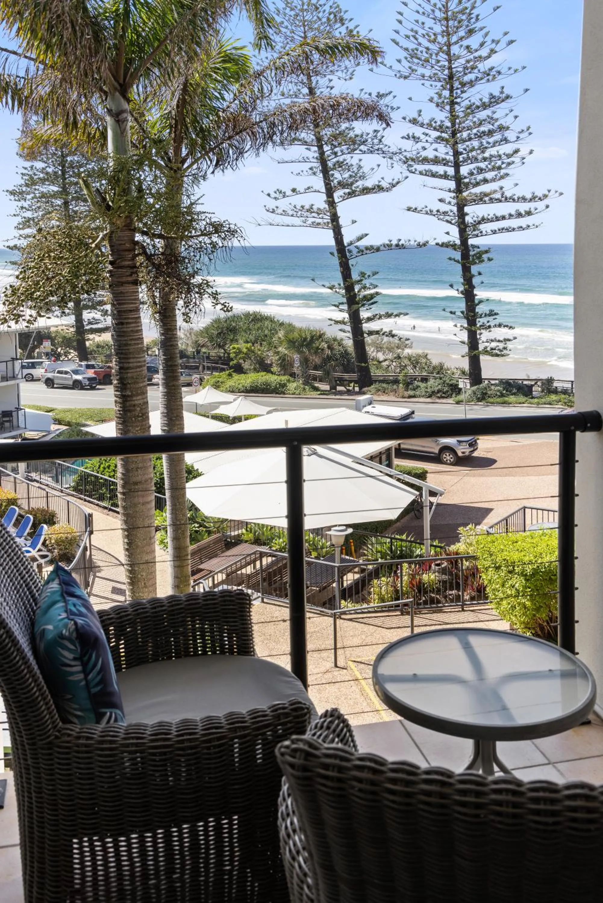 Patio in The Beach Retreat Coolum