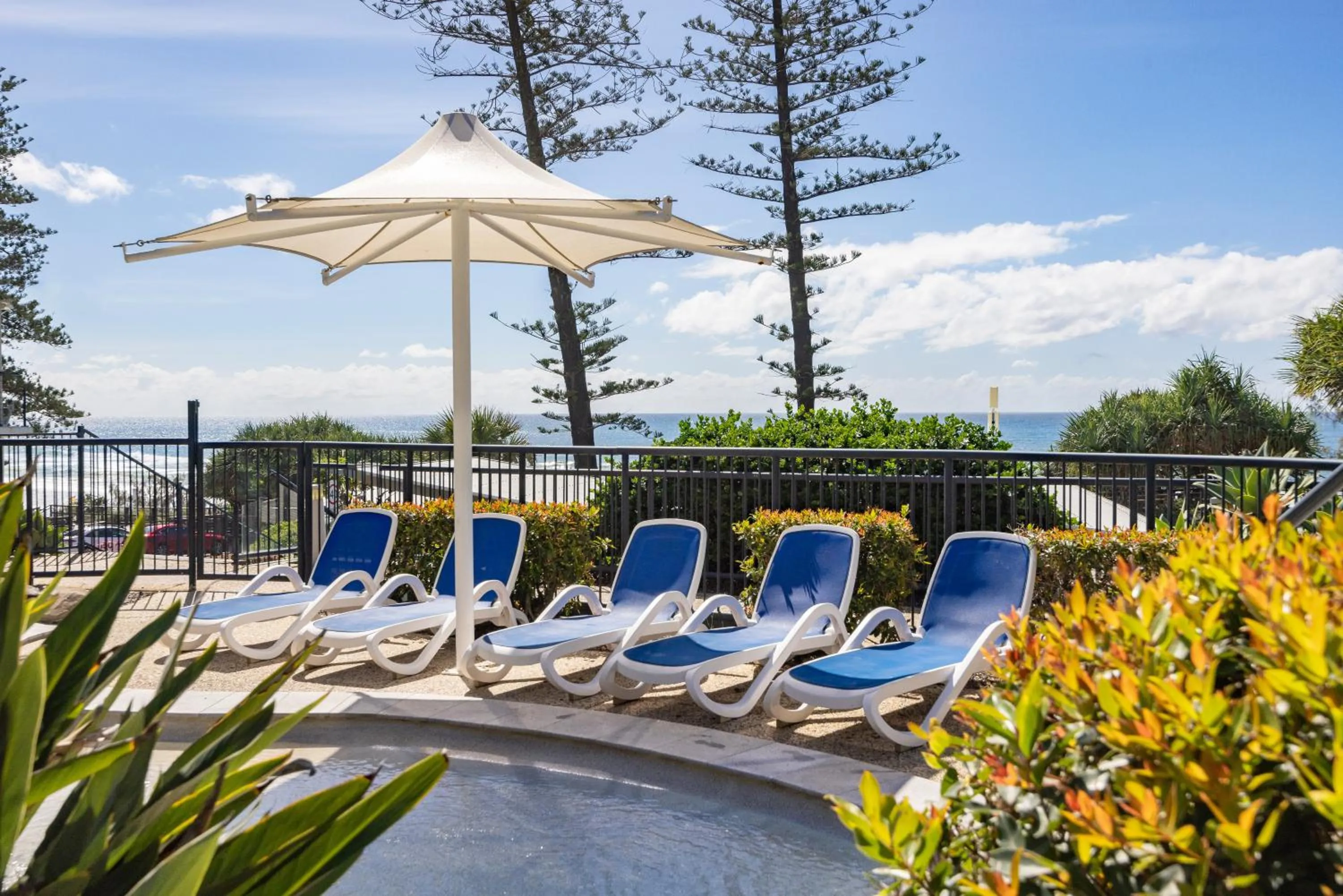 Patio in The Beach Retreat Coolum