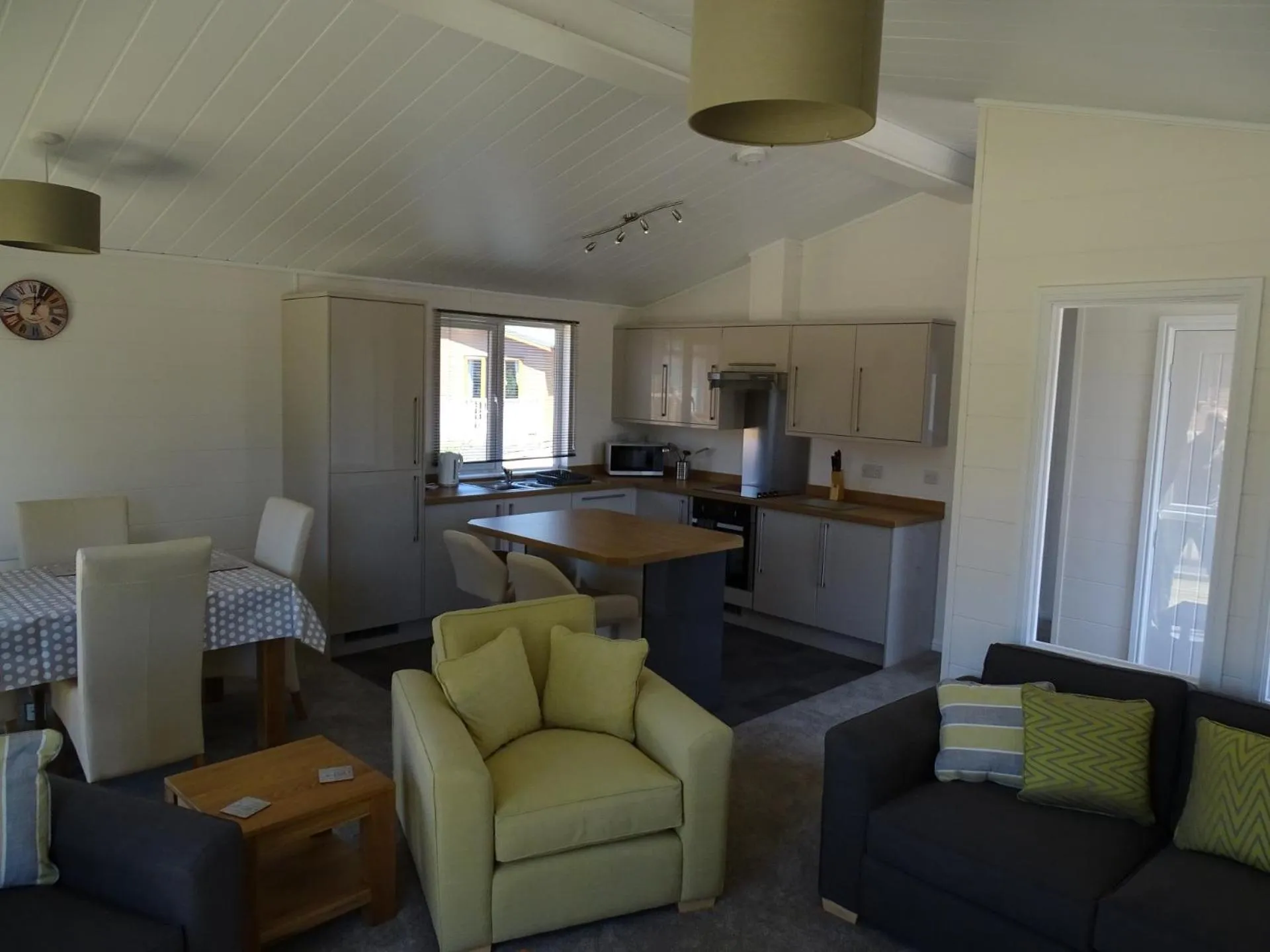 Kitchen or kitchenette in King's Lynn Caravan & Camping Park