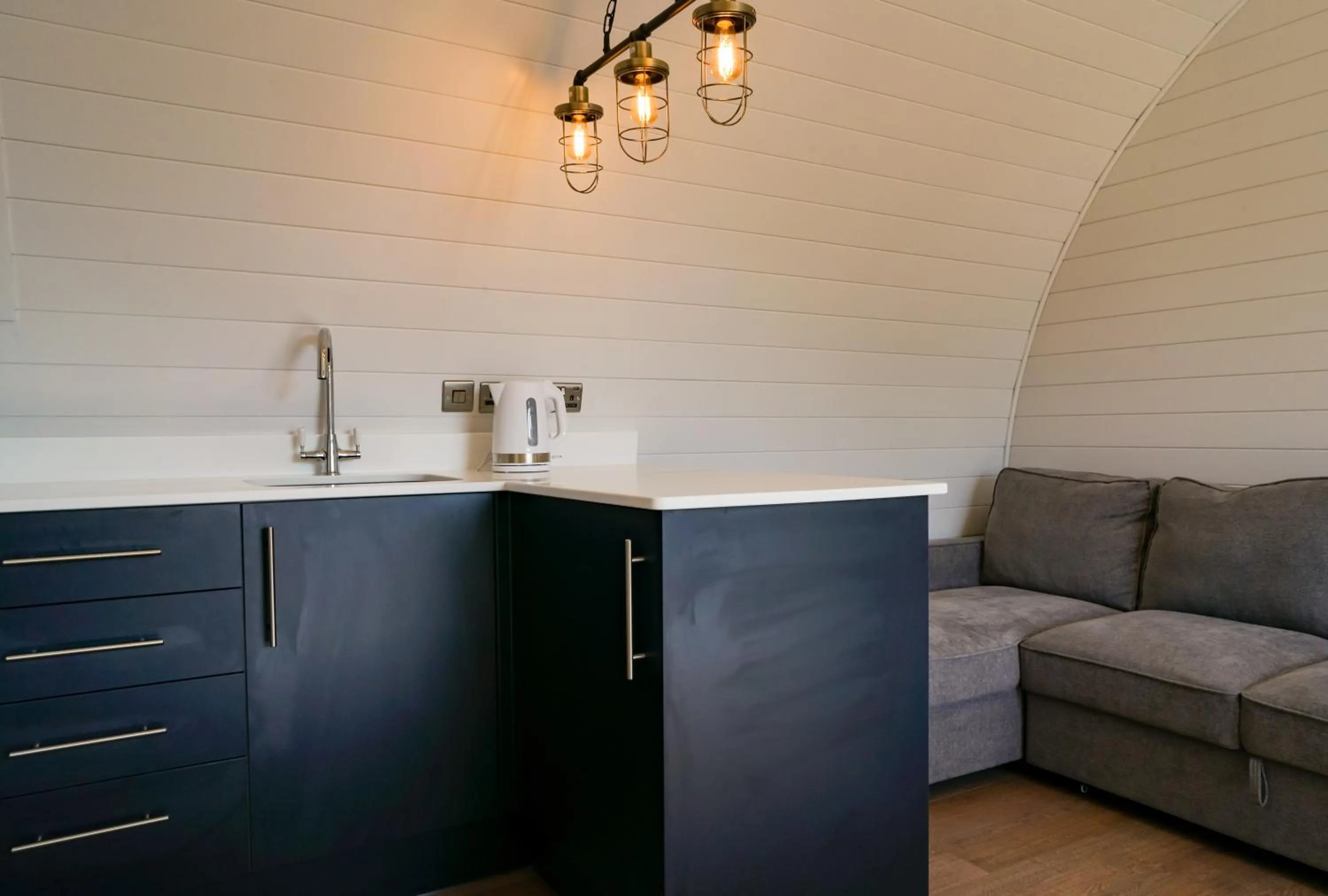 Living room in King's Lynn Caravan & Camping Park