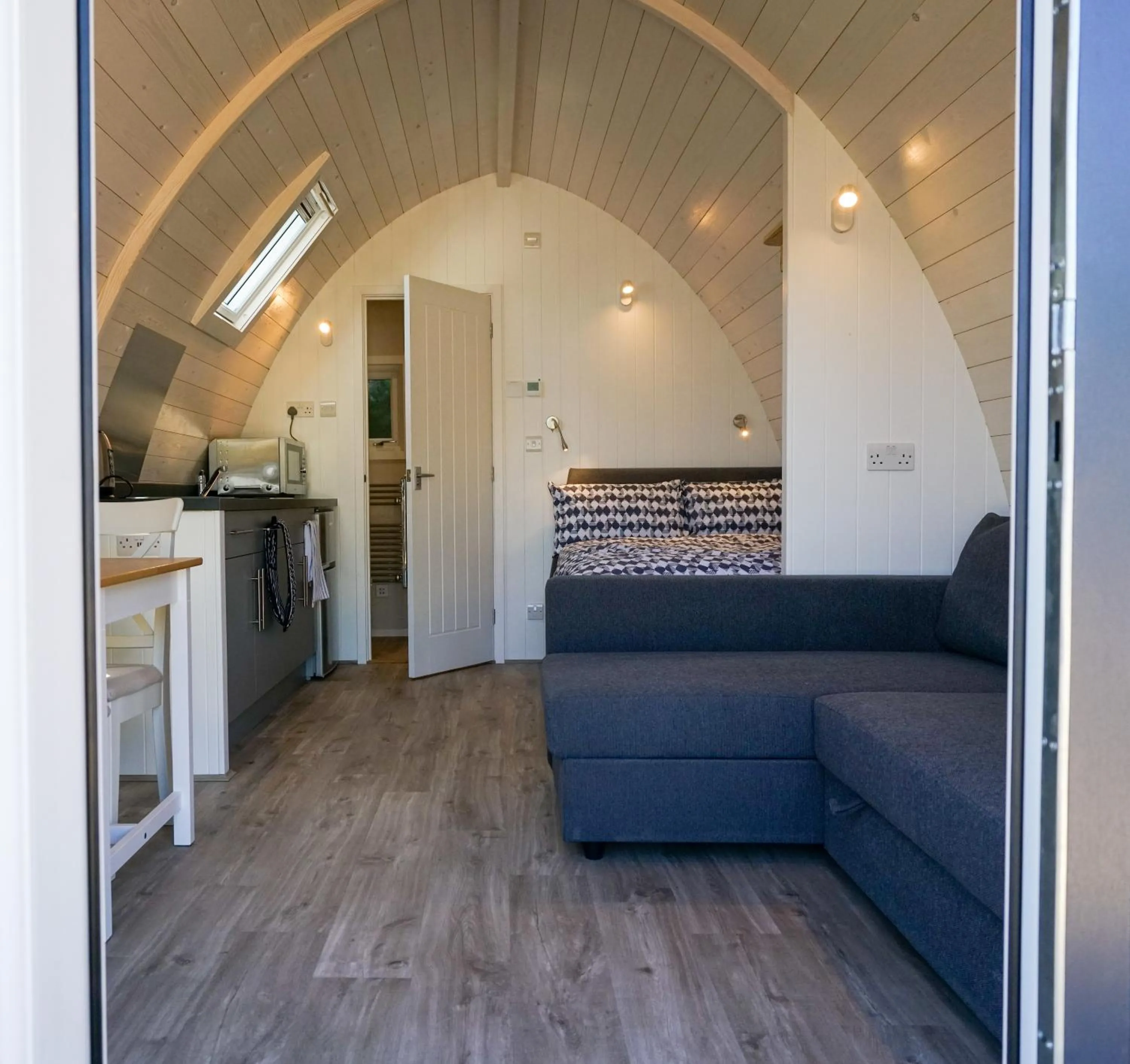 Living room in King's Lynn Caravan & Camping Park